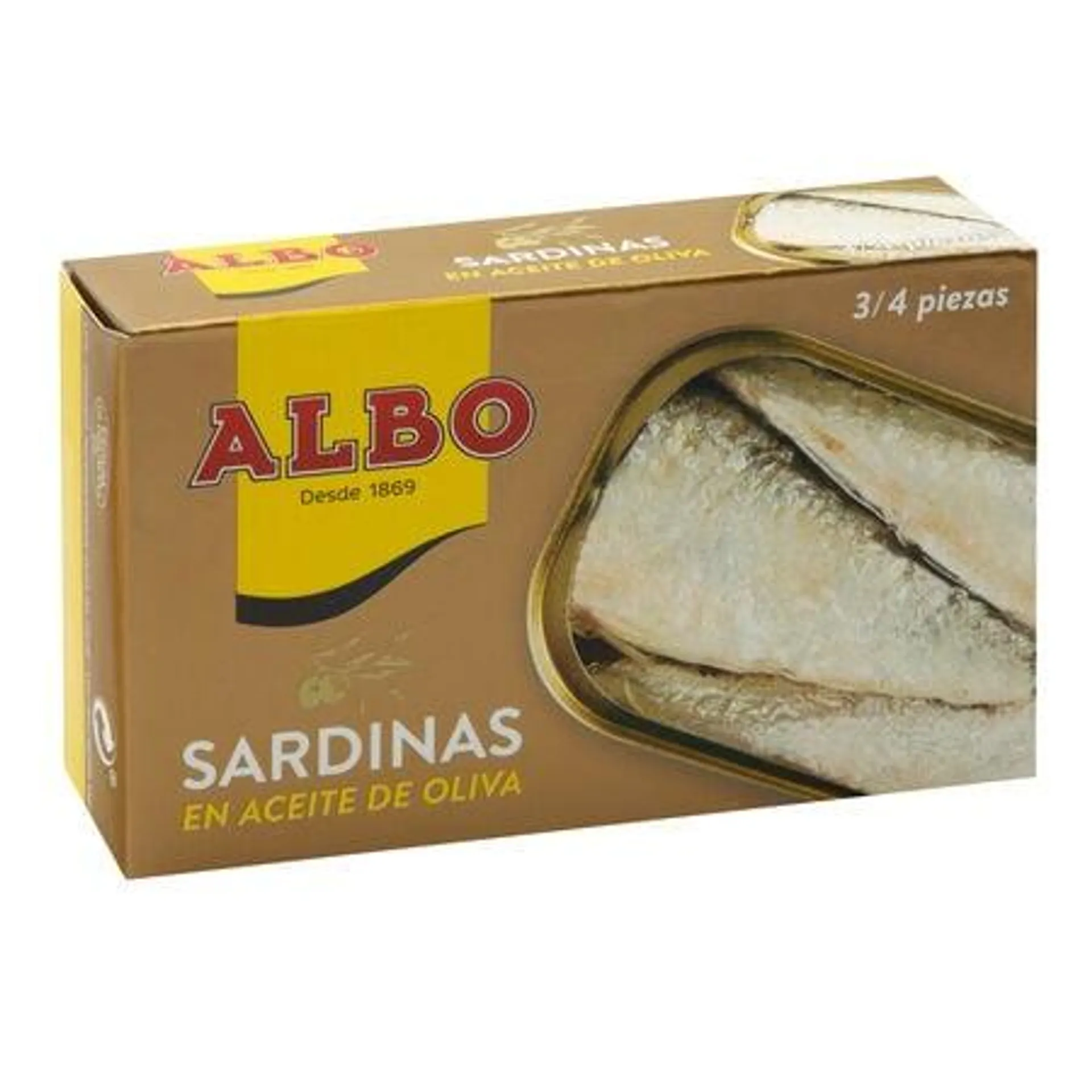 Sardinas Albo 85g en aceite de oliva