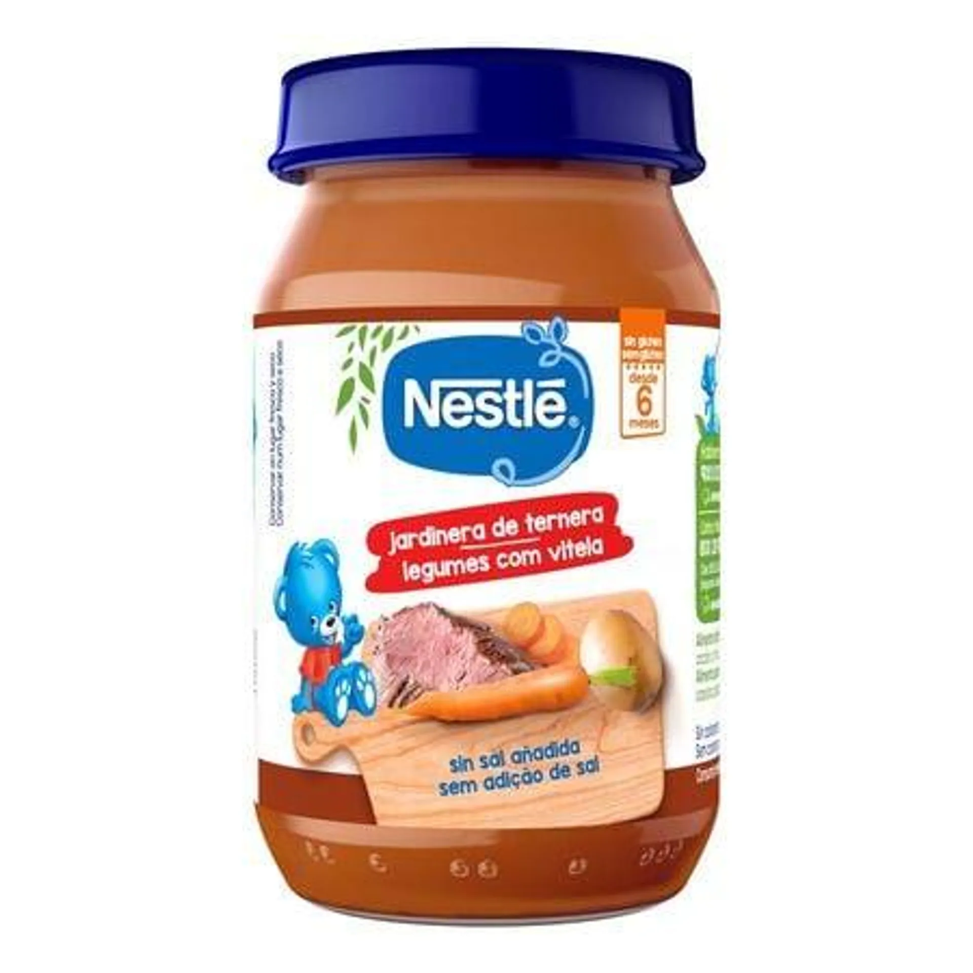 Tarro de jardinera con ternera Nestlé 190g