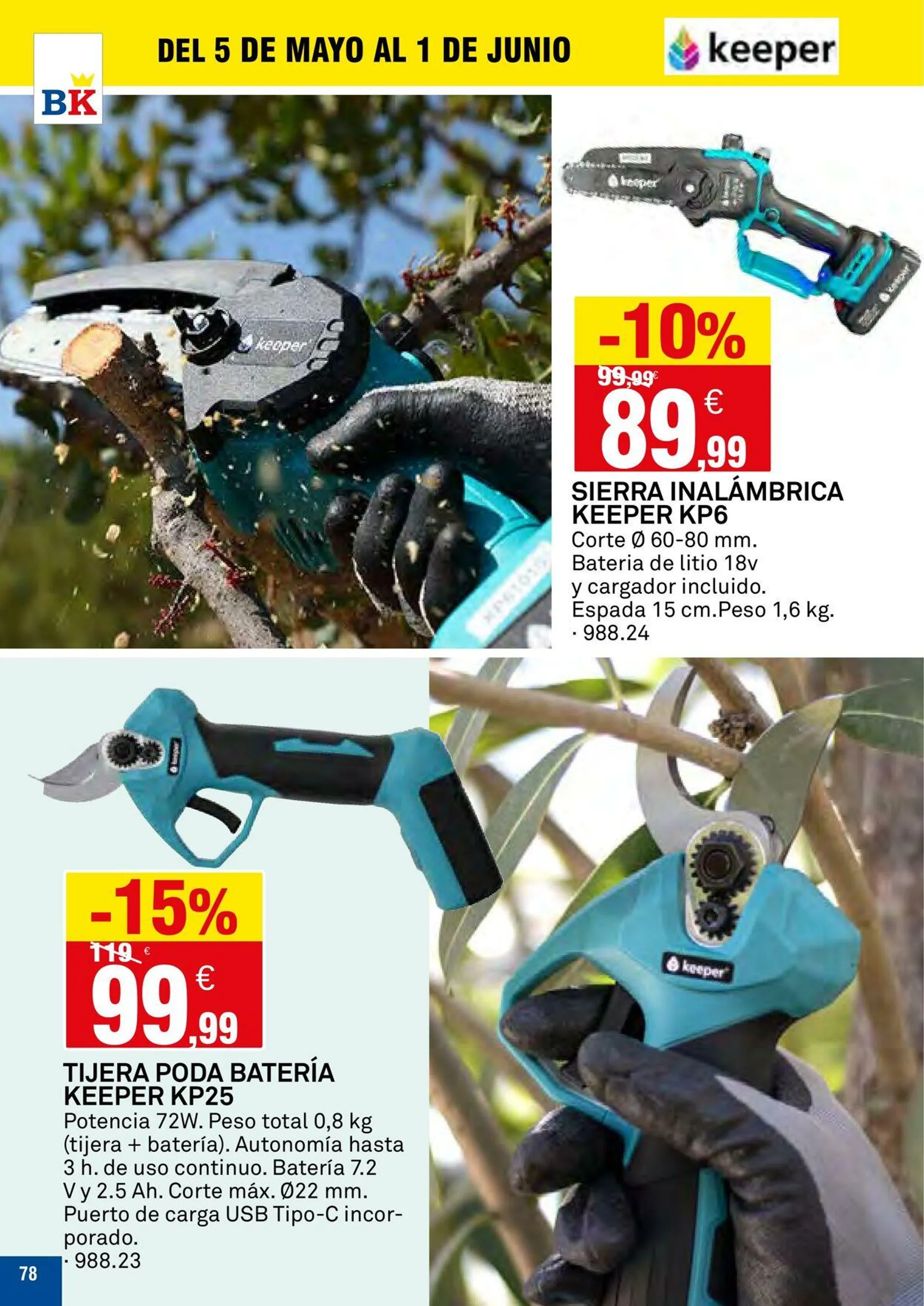 Catálogo de Bricoking Oferta actual 26 de mayo al 9 de junio 2025 - Página 78