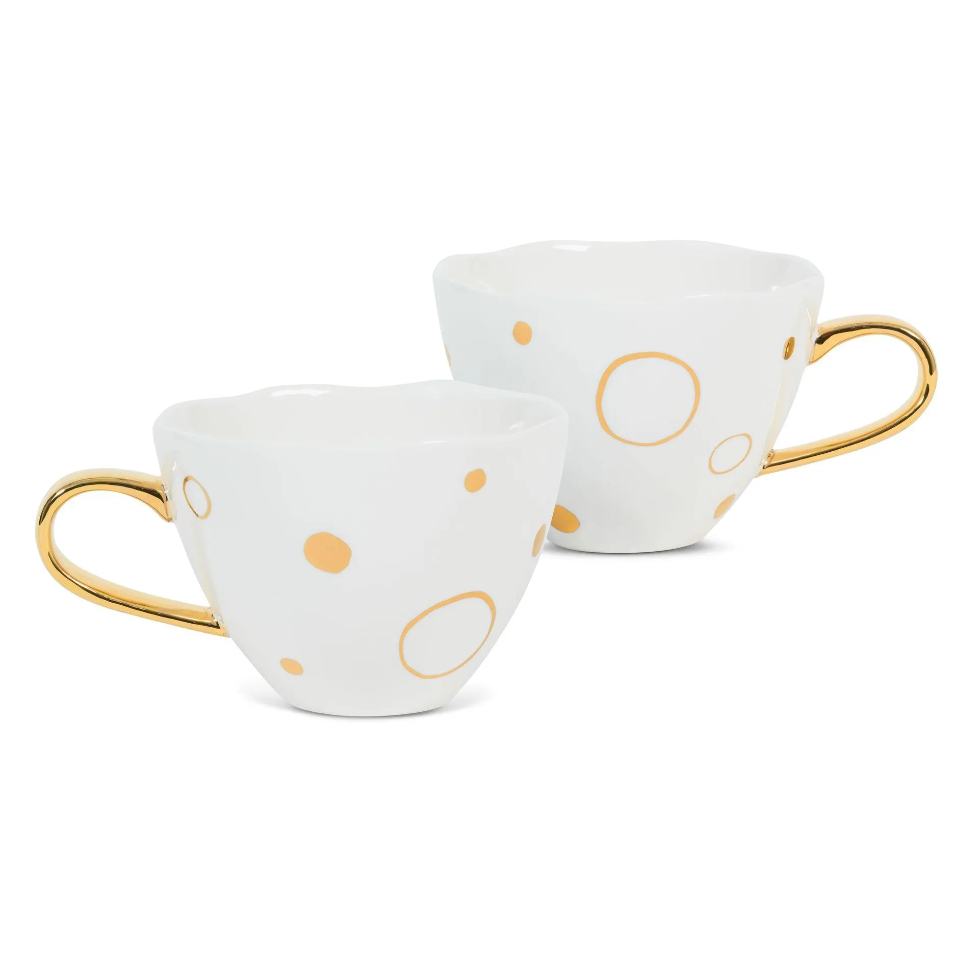 Good Morning cup gold Special Edition 2-pack circle gold