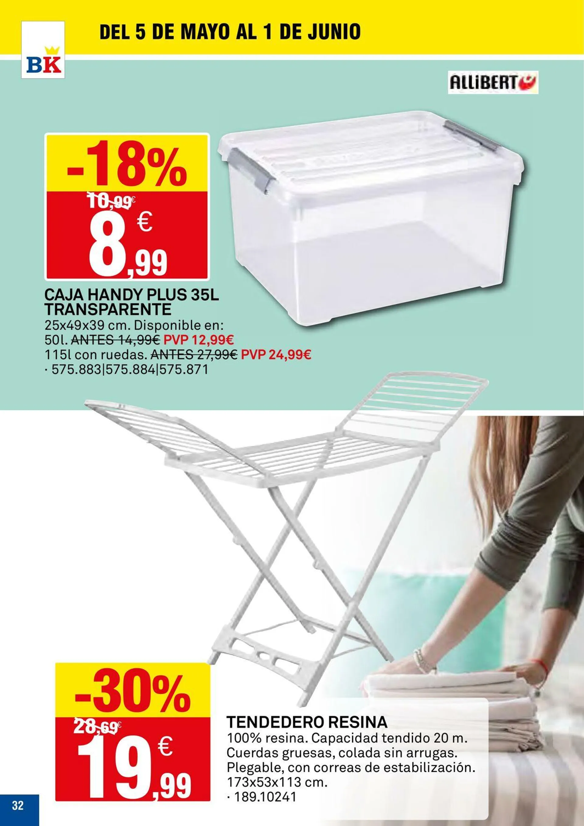 Catálogo de Bricoking Oferta actual 26 de mayo al 9 de junio 2025 - Página 32