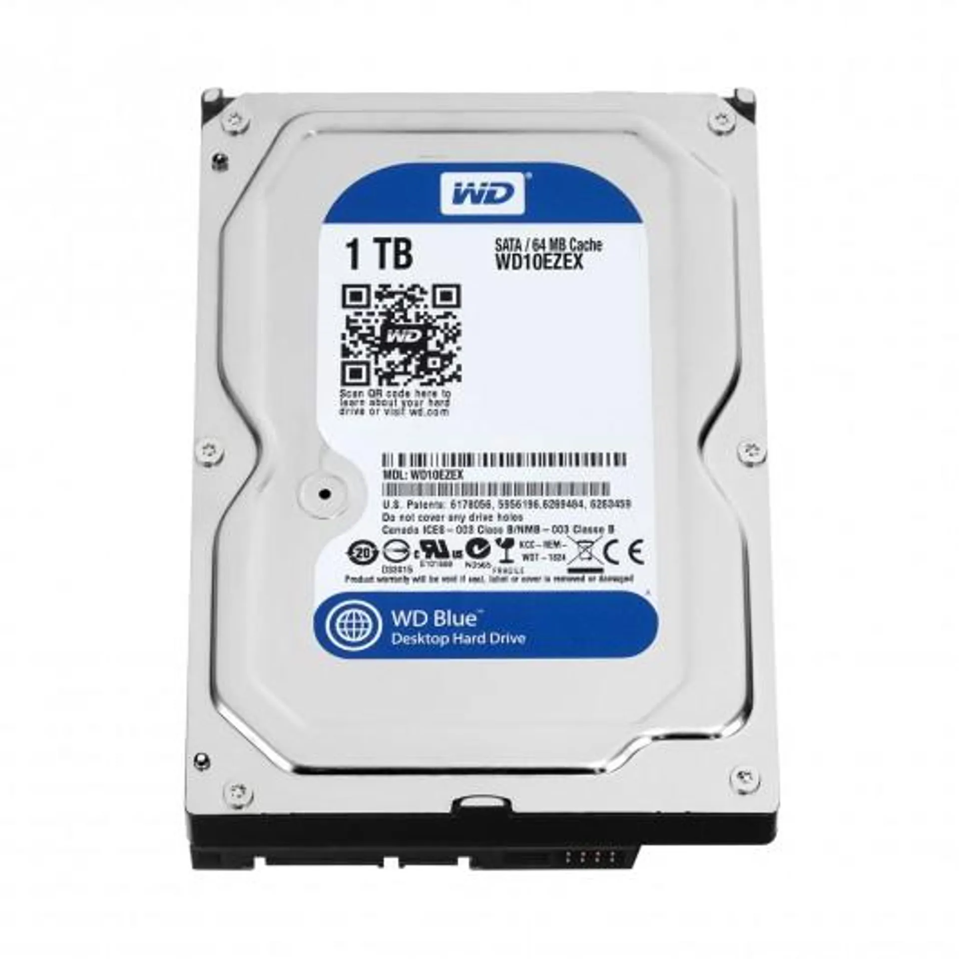 DISCO DURO 3.5" WESTERN DIGITAL 1TB SATA3 BLUE