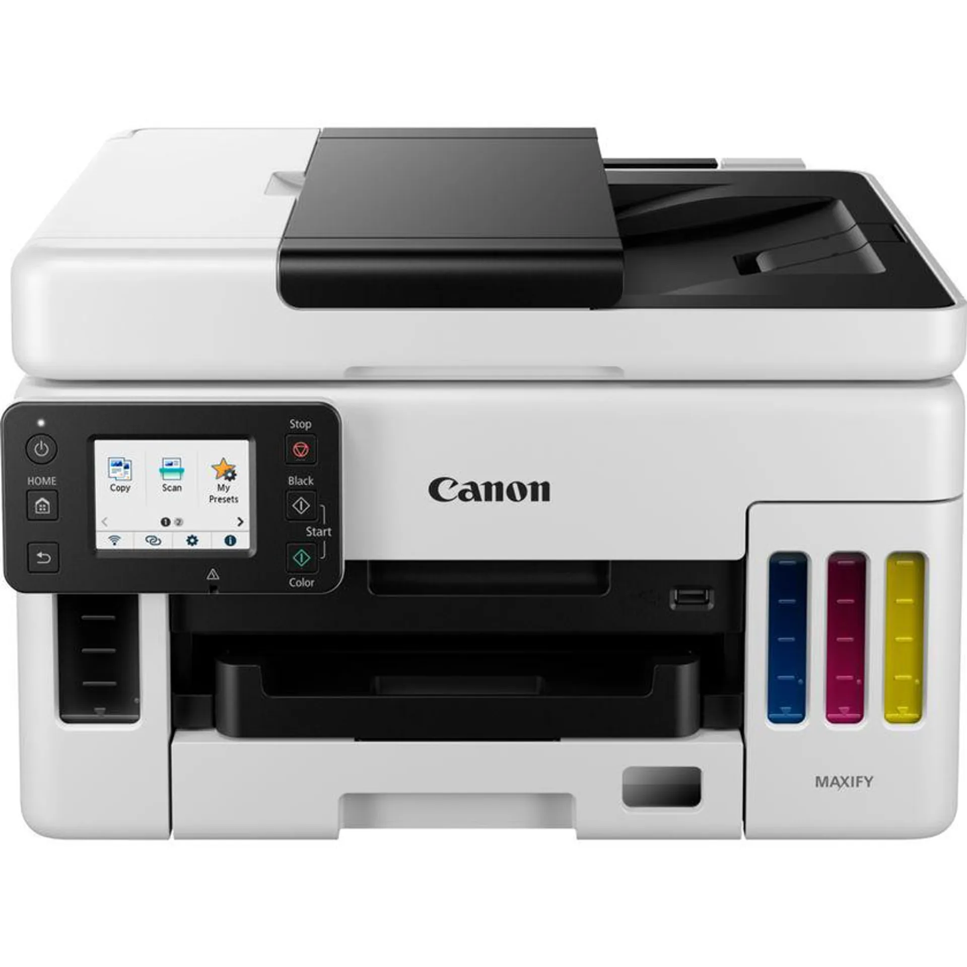 Canon MAXIFY GX6050: impresora inalámbrica de inyección de tinta 3 en 1 MegaTank con depósitos de tinta rellenables