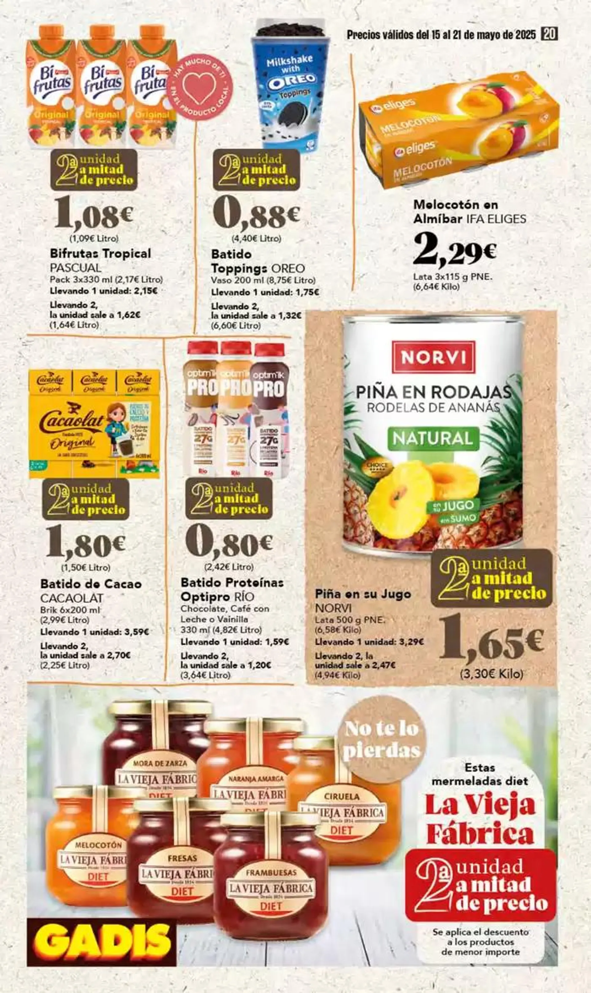 Catálogo de Precios válidos del 15 al 21 de mayo 15 de mayo al 21 de mayo 2025 - Página 20