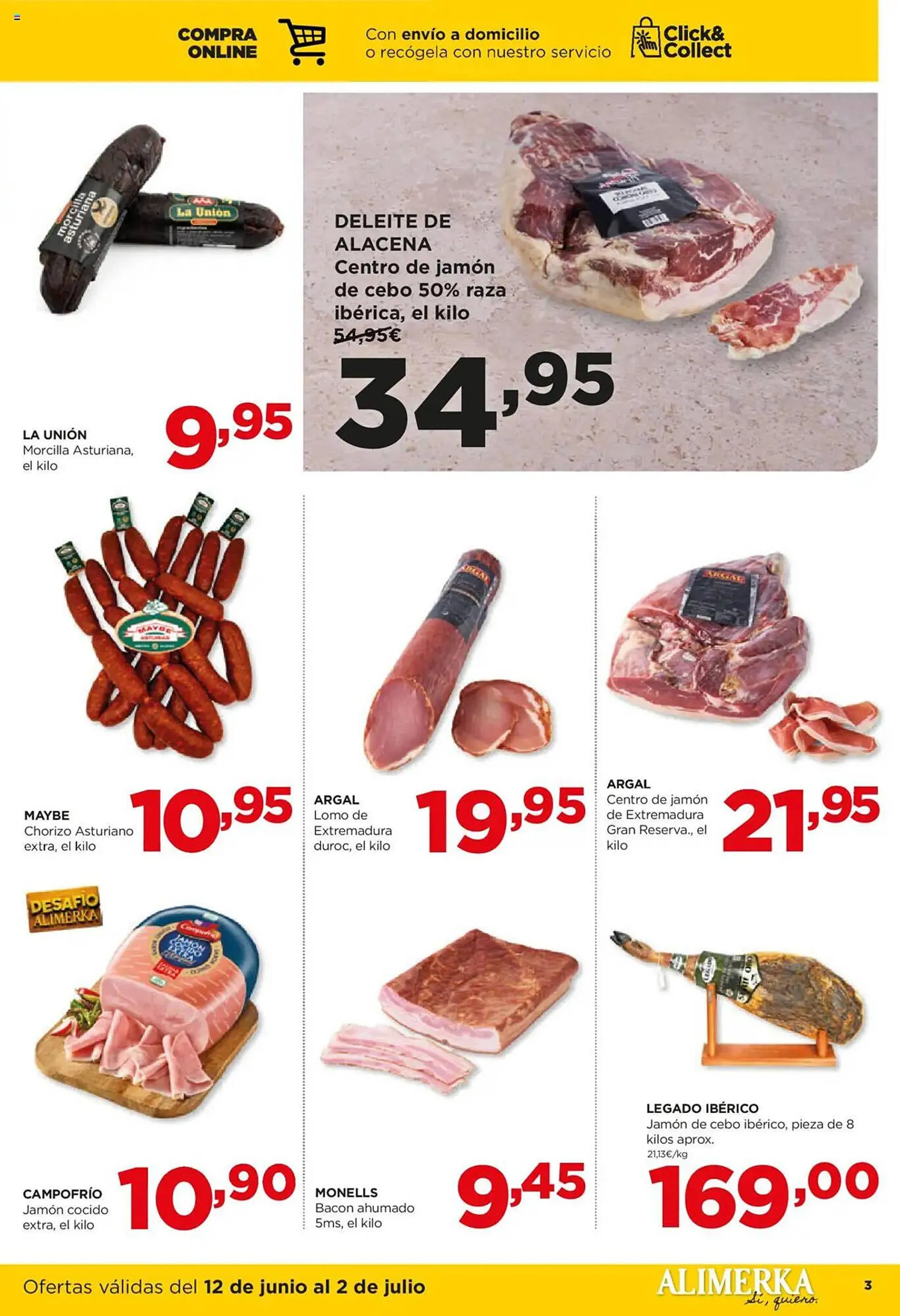Catálogo de Folleto Alimerka 12 de junio al 2 de julio 2025 - Página 3