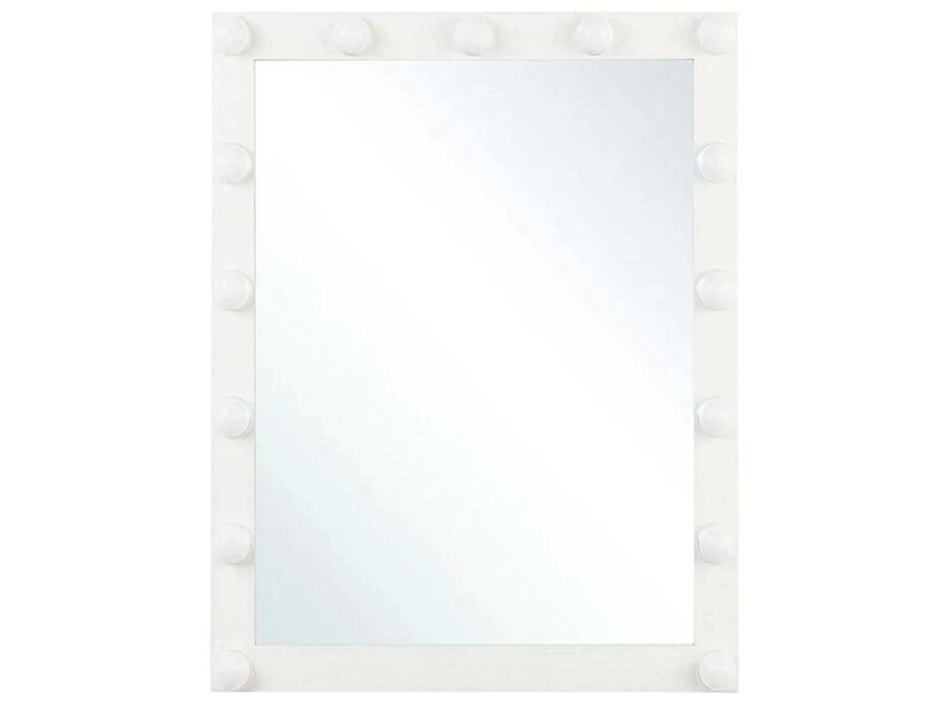 Espejo de pared LED blanco 50 x 60 cm ODENAS