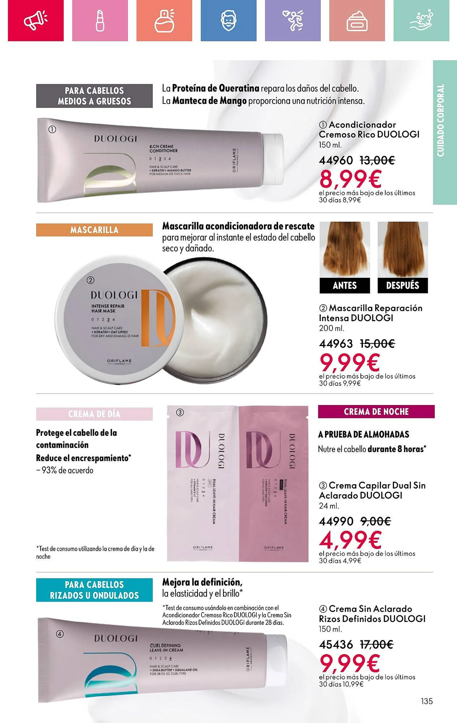 Catálogo de Folleto Oriflame 20 de abril al 20 de mayo 2025 - Página 135