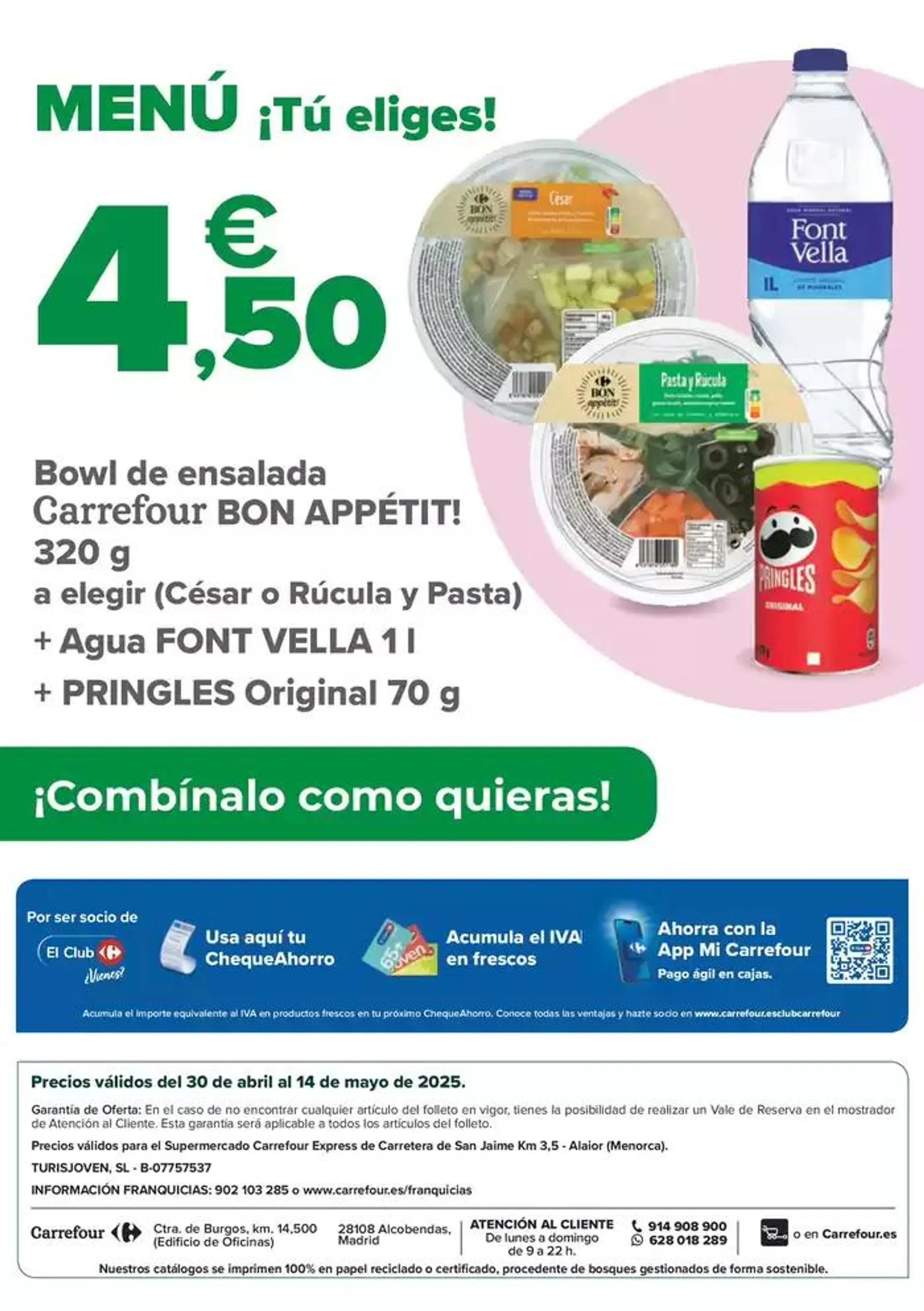 Catálogo de MENÚ ¡Tú eliges! 30 de abril al 14 de mayo 2025 - Página 2