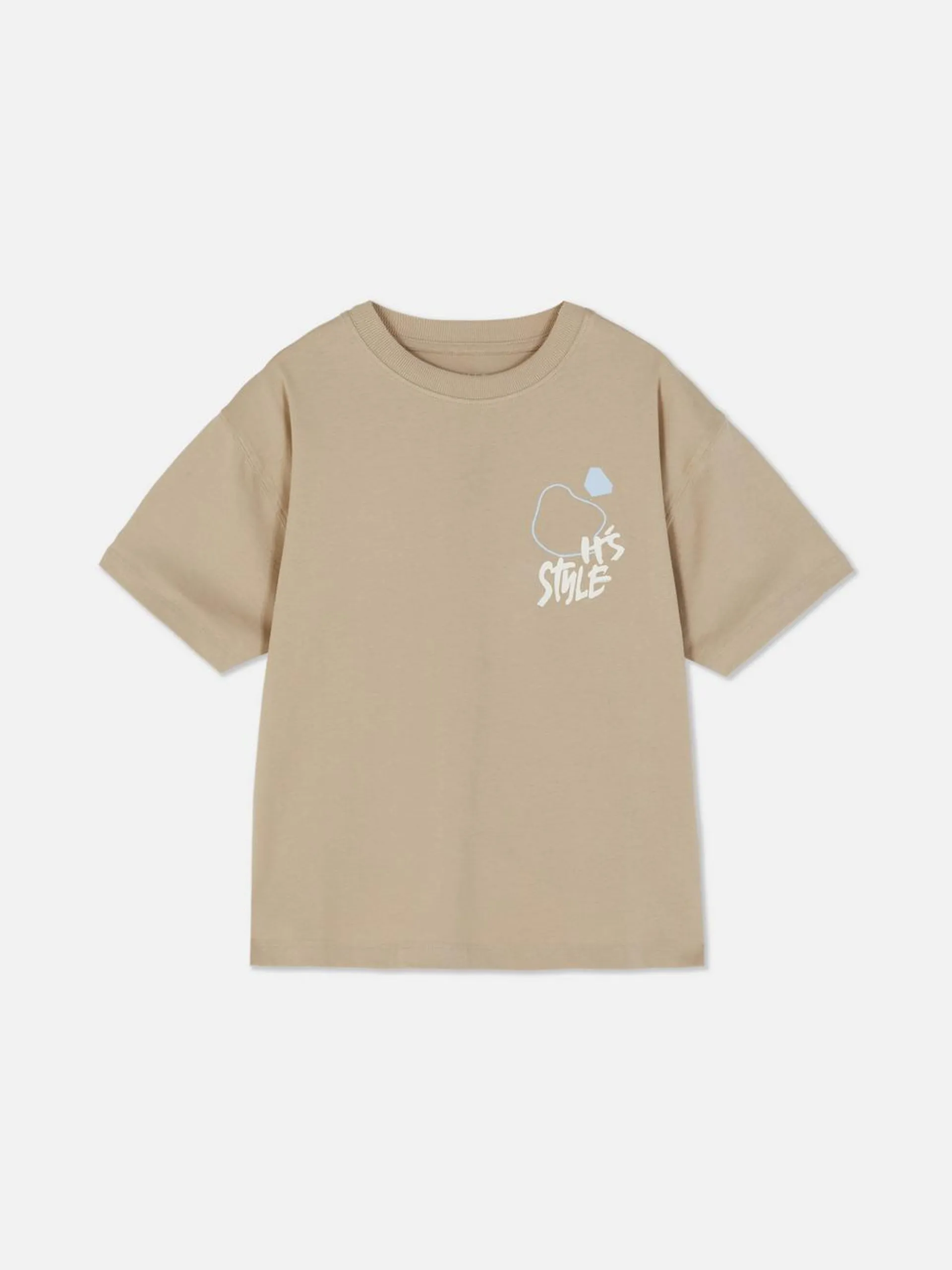 Camiseta gráfica abstracta