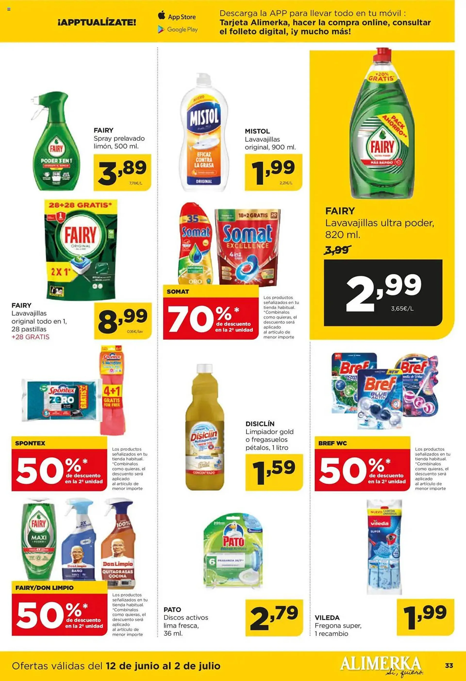 Catálogo de Folleto Alimerka 12 de junio al 2 de julio 2025 - Página 36