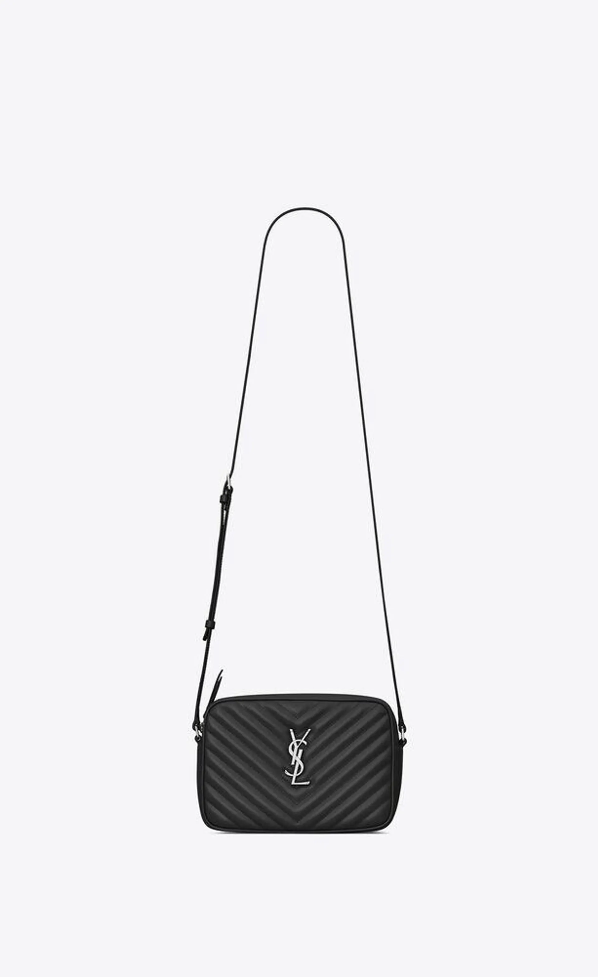 bolso cámara lou de piel acolchada