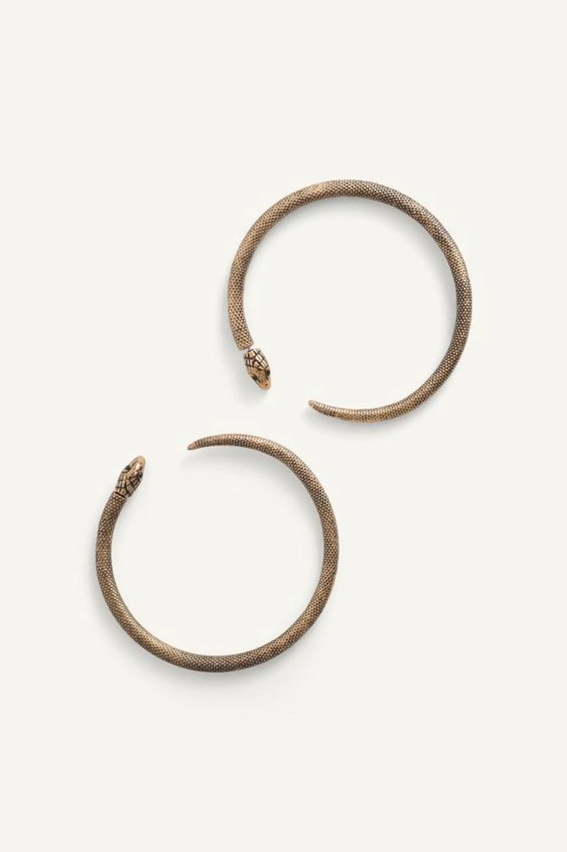 SNAKE HOOP EARRINGS X KATE MOSS