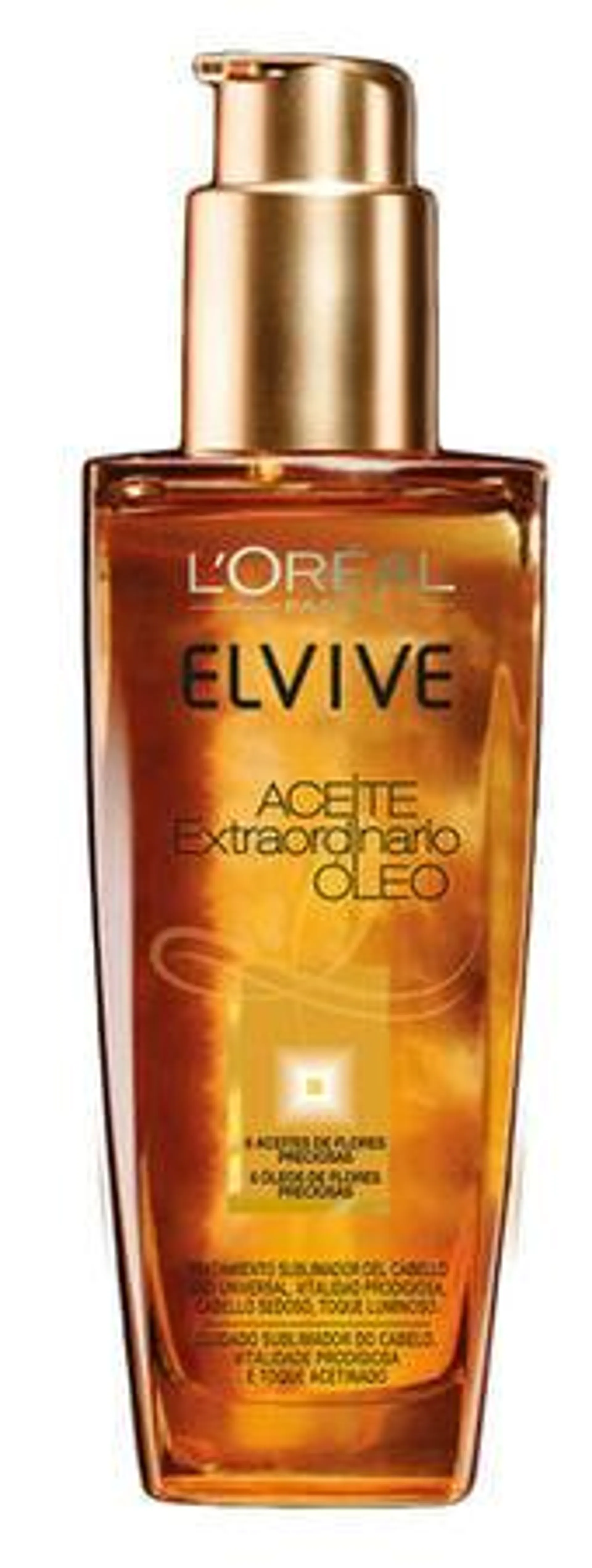 Aceite cabello extraordinario Elvive dosificador 100ml