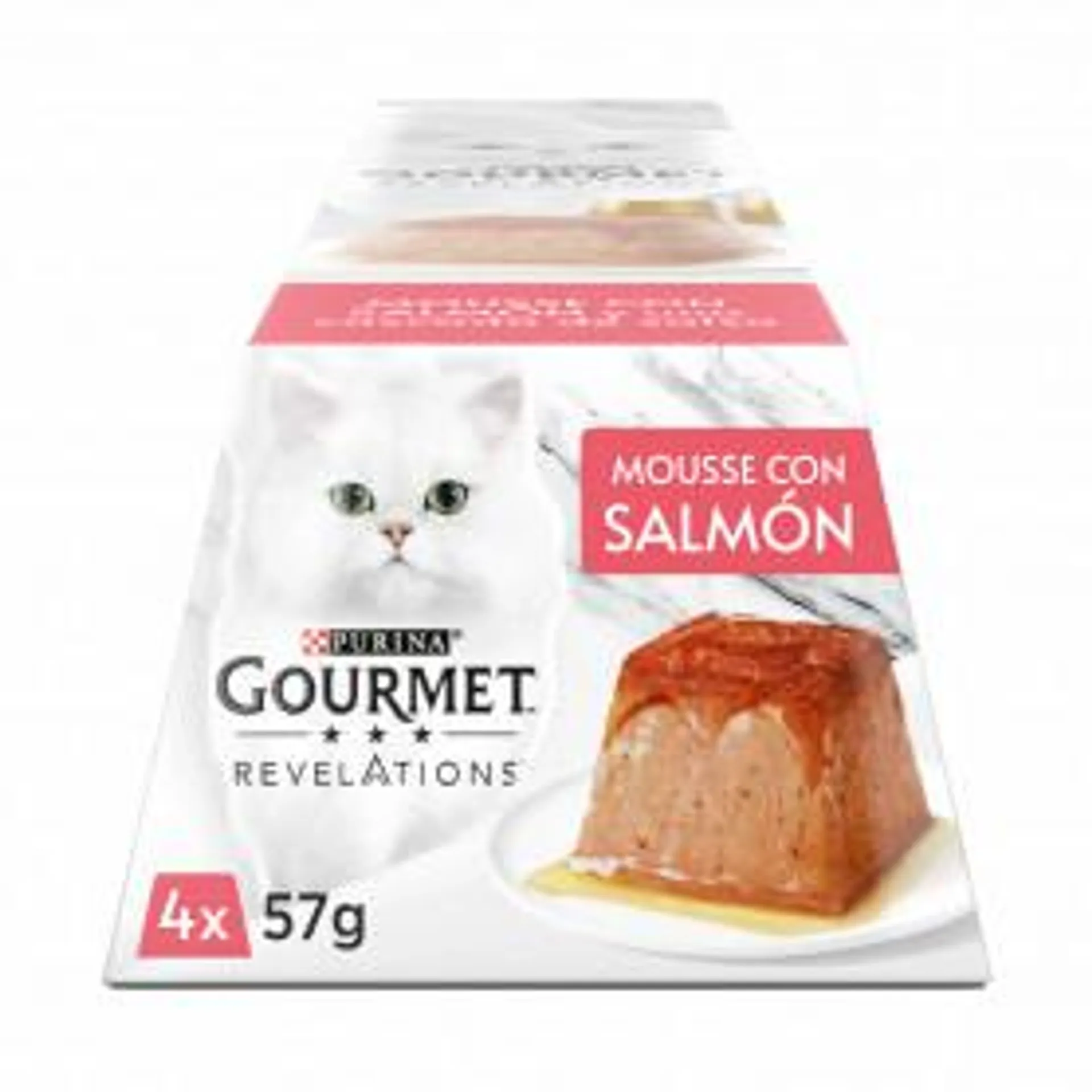 Purina Gourmet Revelations Mousse con Salmón