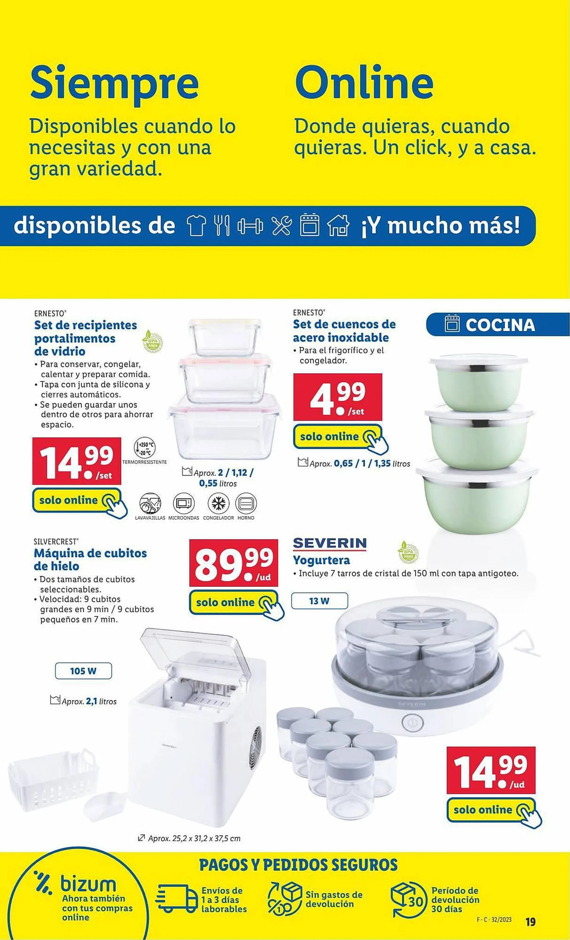 Catálogo de Folleto Lidl 10 de agosto al 16 de agosto 2023 - Página 19