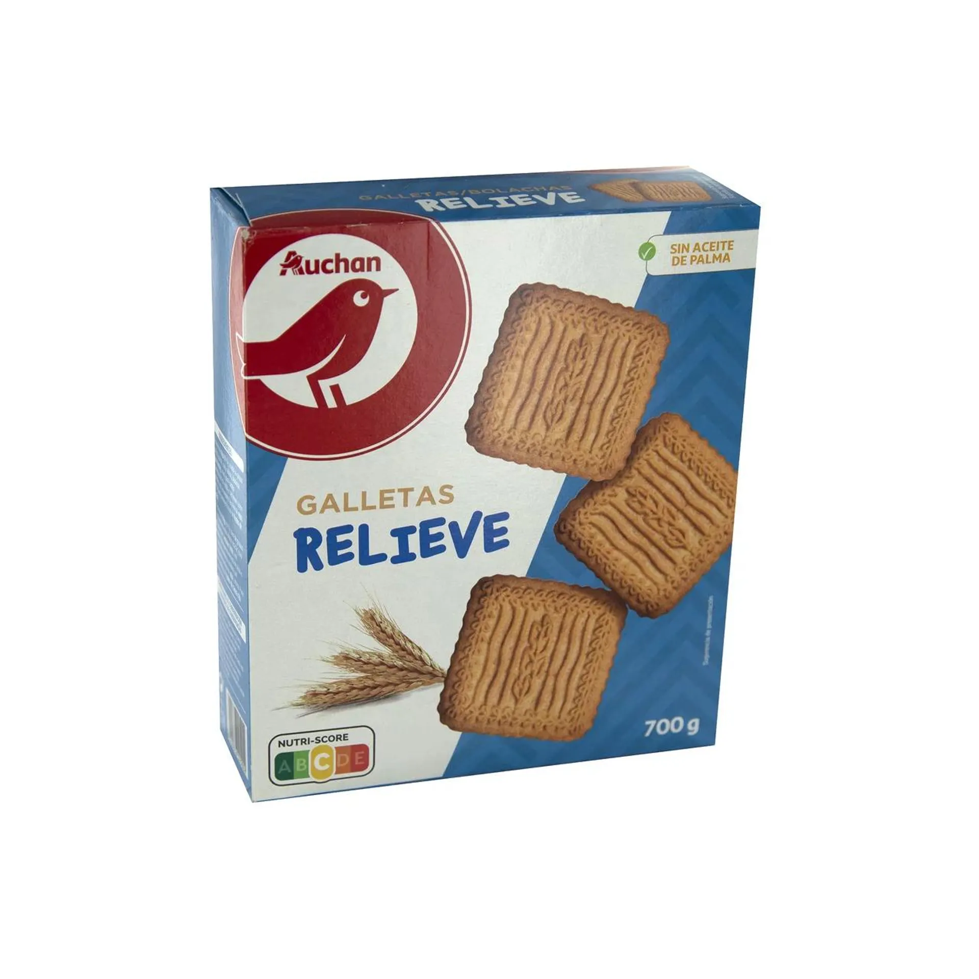 PRODUCTO ALCAMPO Galletas relieve 700 g.