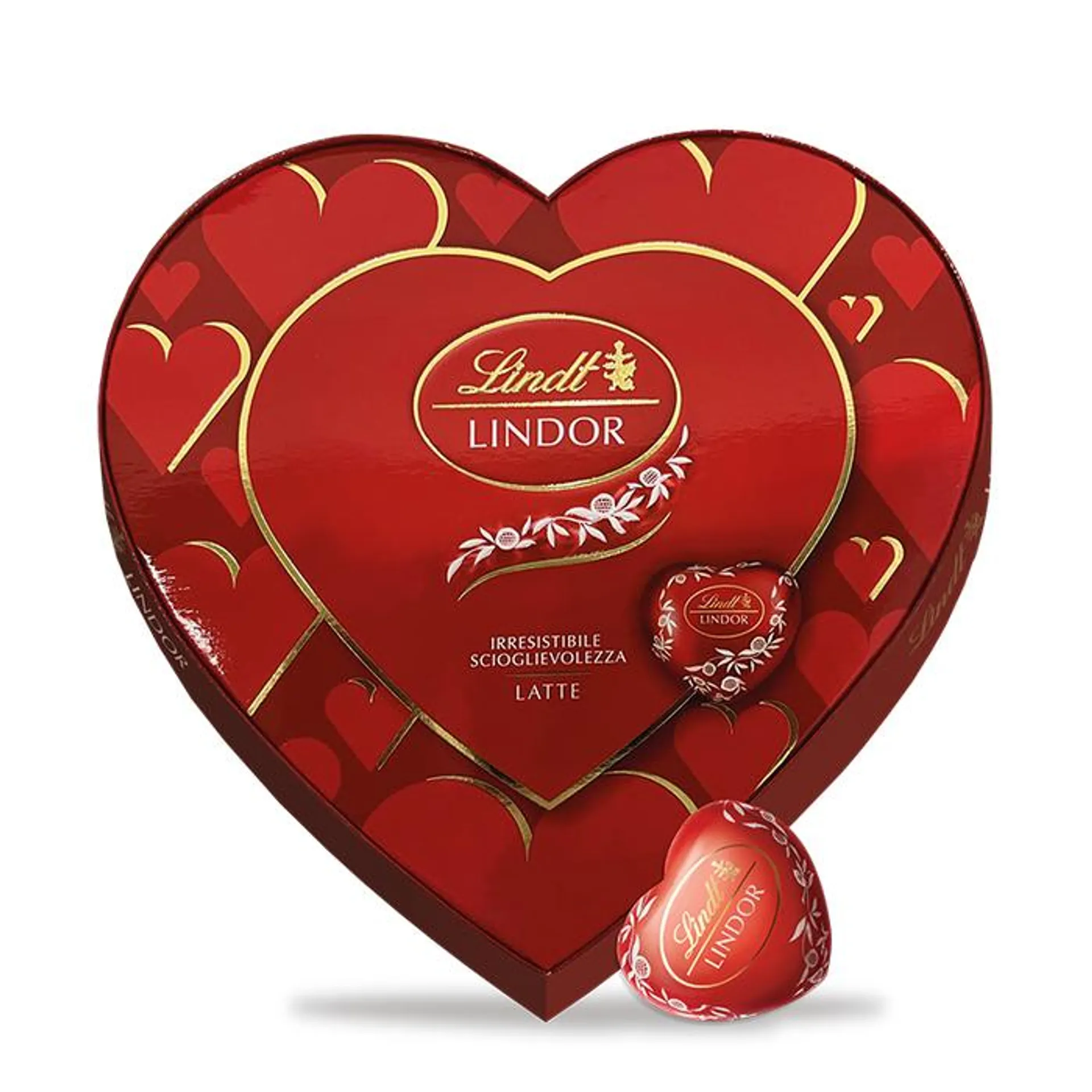 Caja Corazón Lindor leche 96g - Lindt