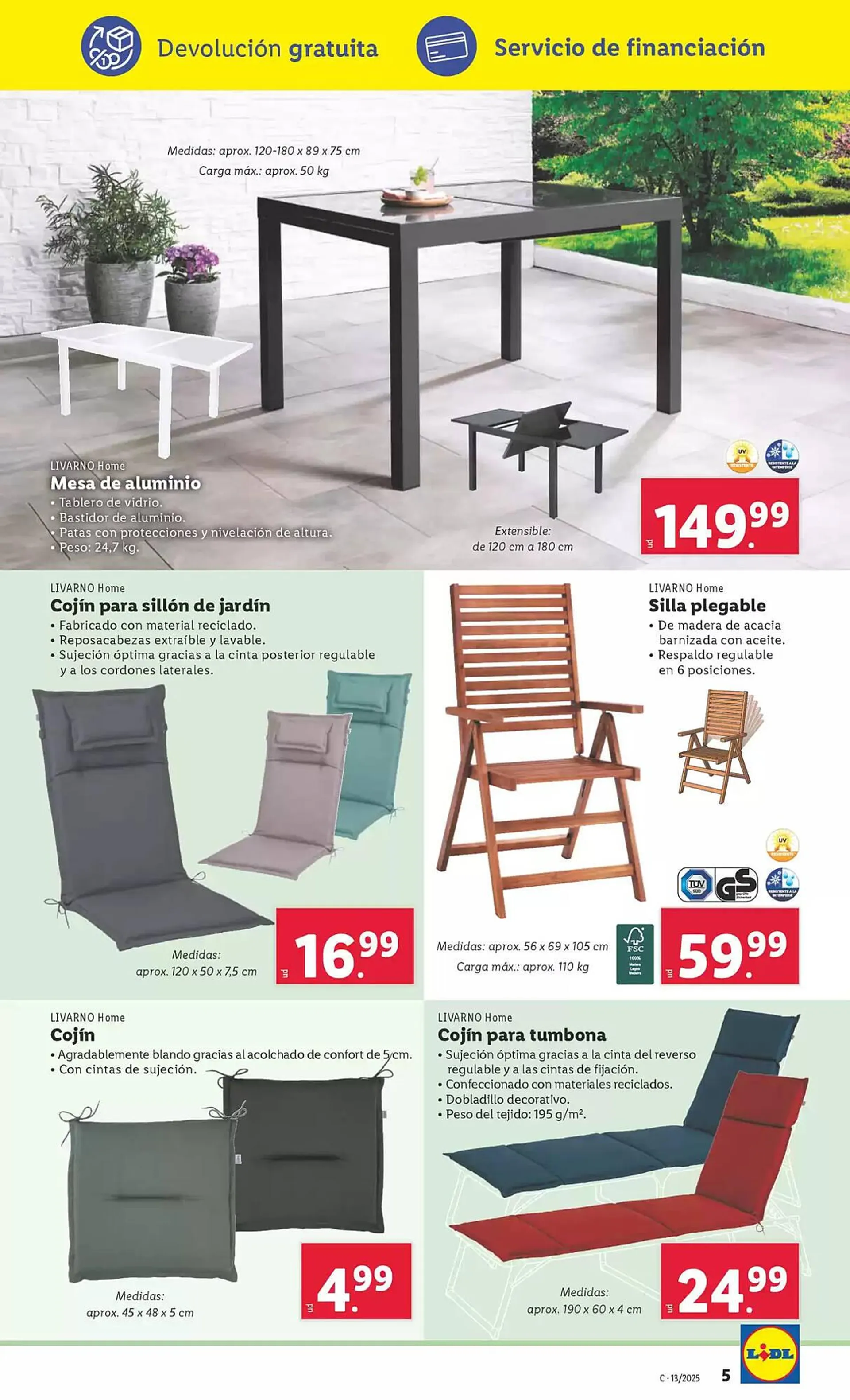 Catálogo de Folleto Lidl 7 de mayo al 31 de julio 2025 - Página 5