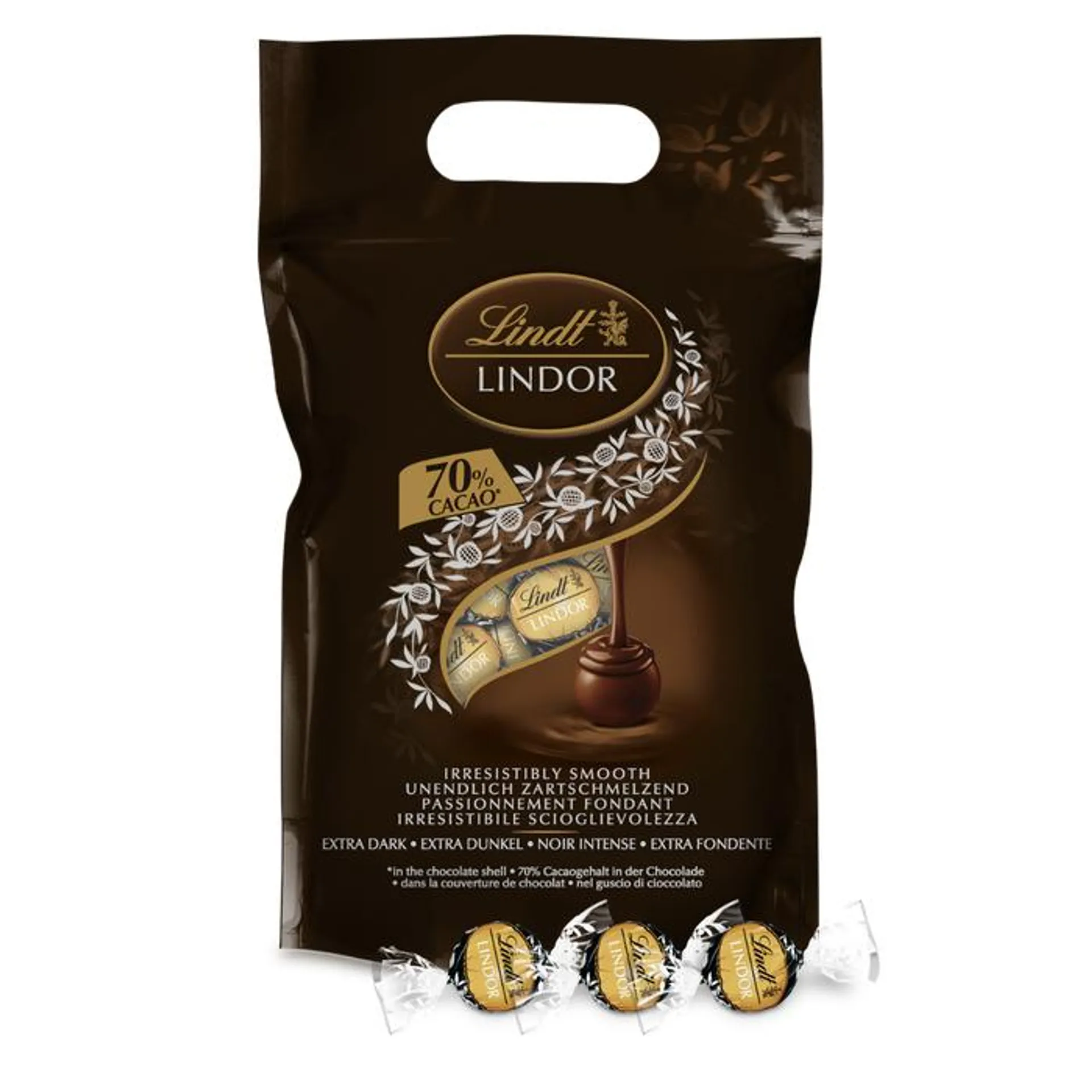 Lindor Maxi Bag Negro 70% Cacao 1Kg