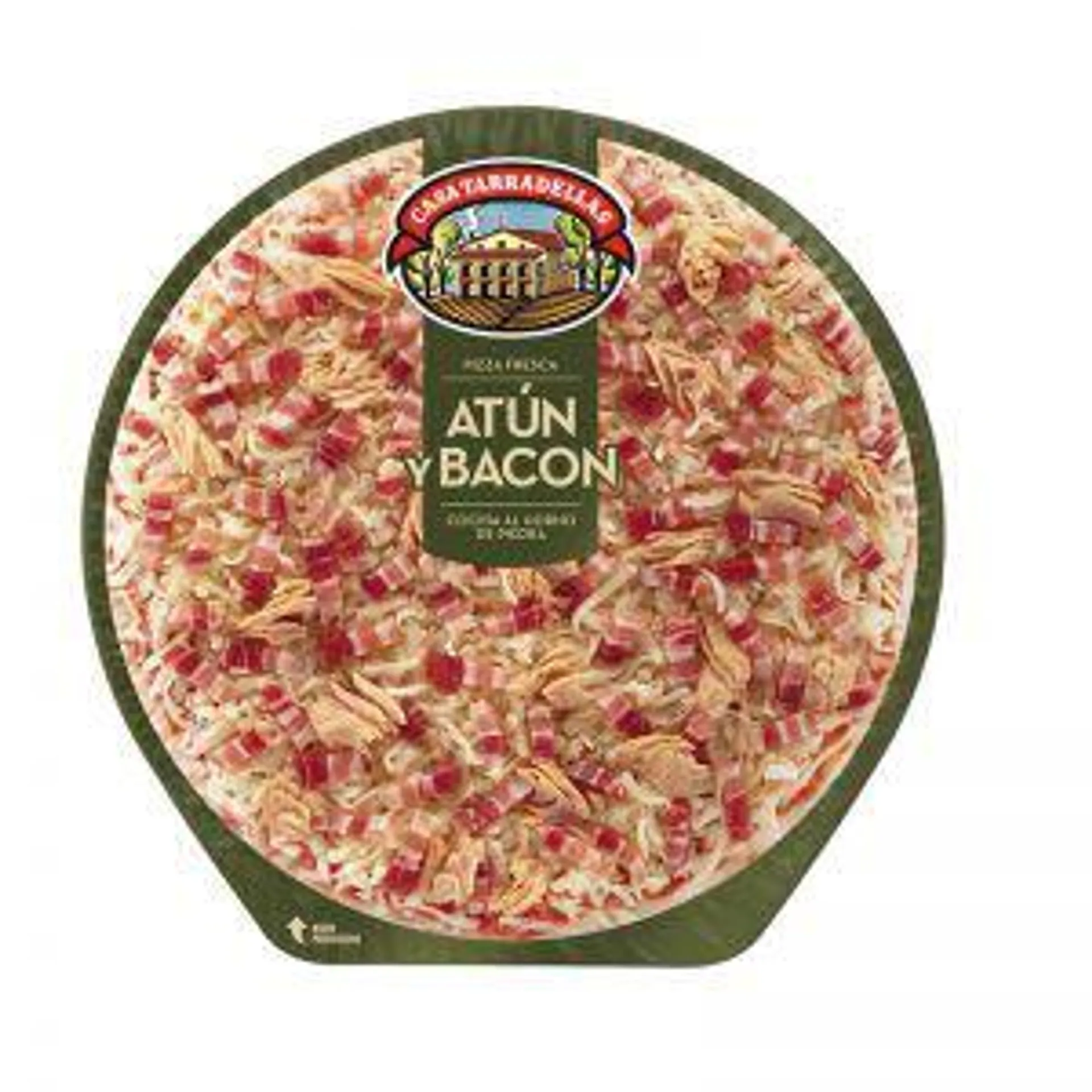 PIZZA TARRADELLAS ATÚN Y BACON 425GR