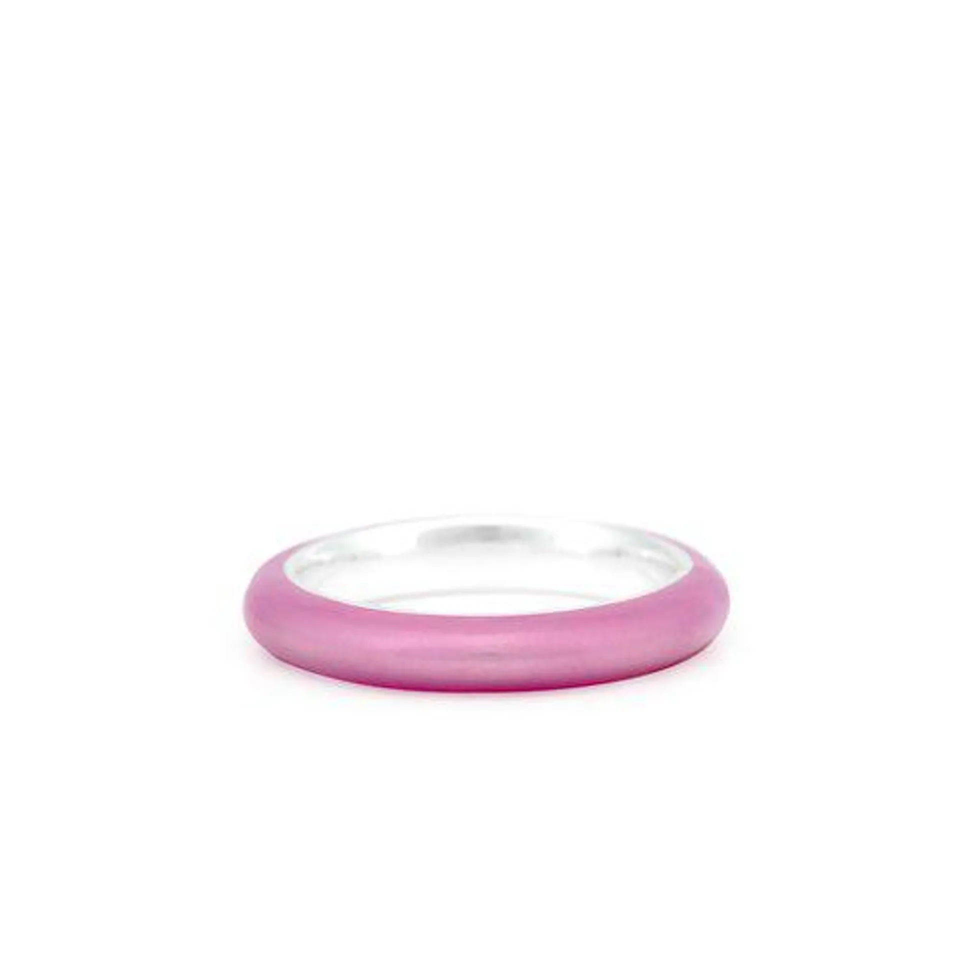 Anillo Esmaltado Fucsia