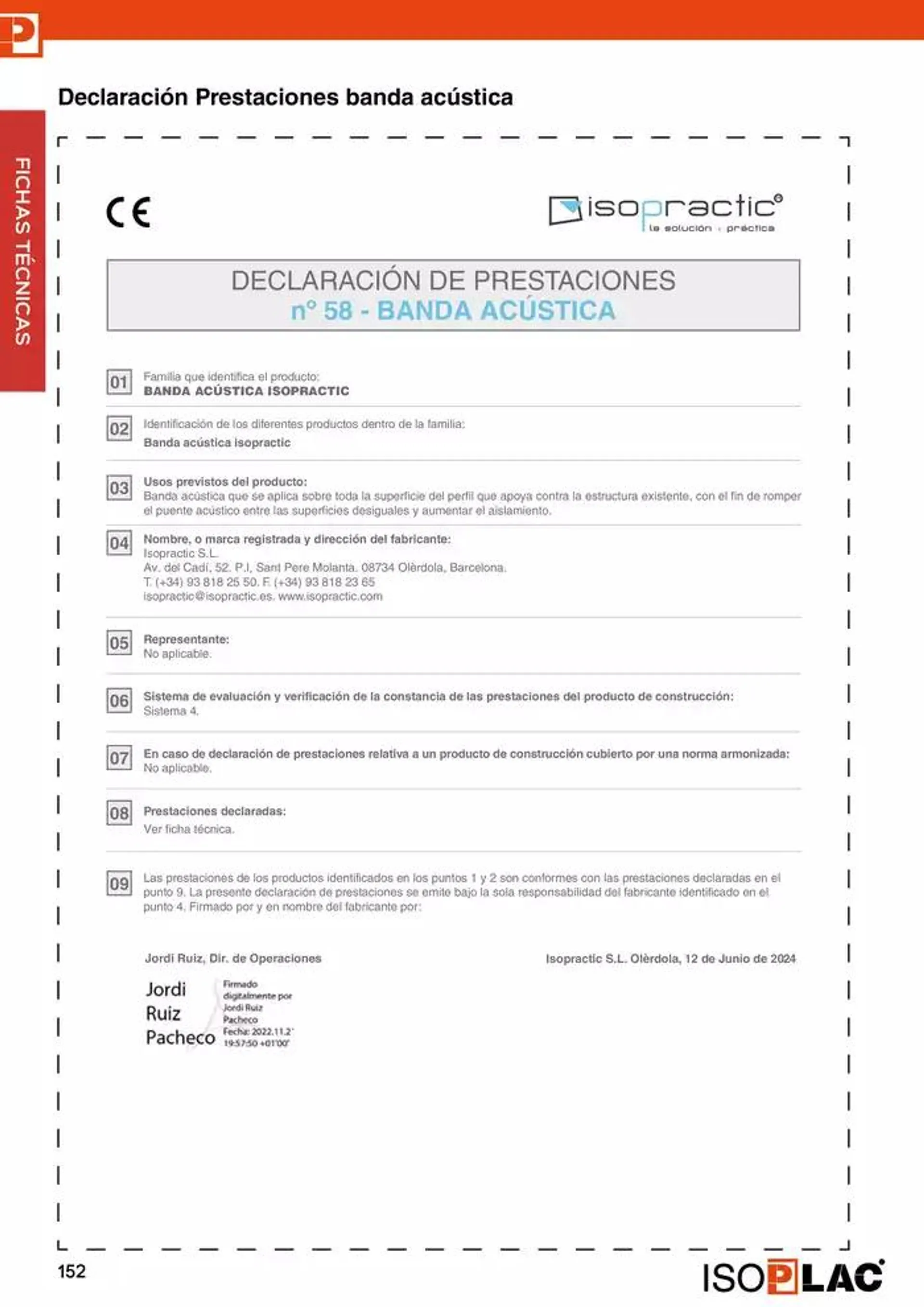 Catálogo de Manual Técnico Isoplac 15 de noviembre al 30 de noviembre 2024 - Página 152