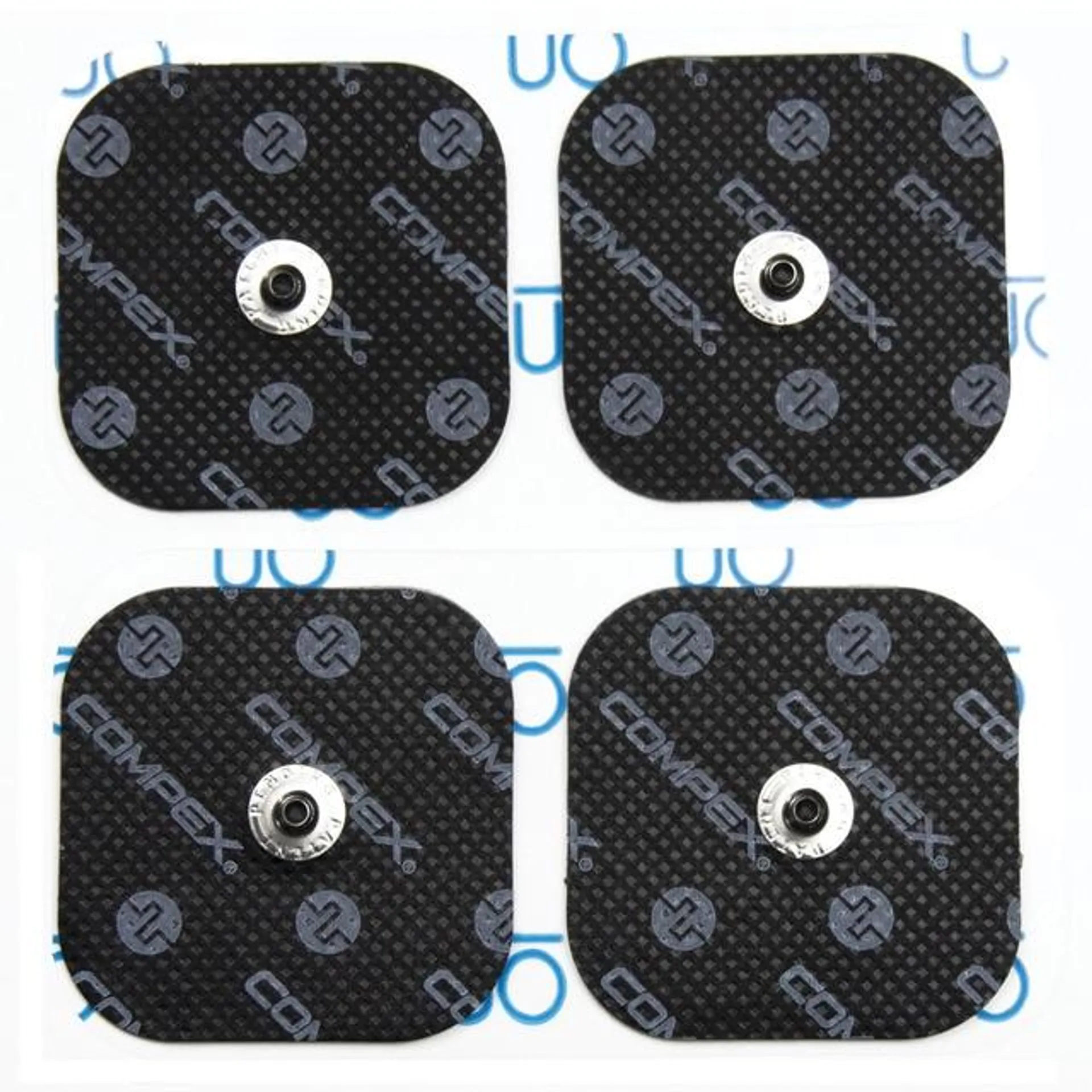 Pack de 4 electrodos EasySnap Performance 5x5 cm 1 snap Compex