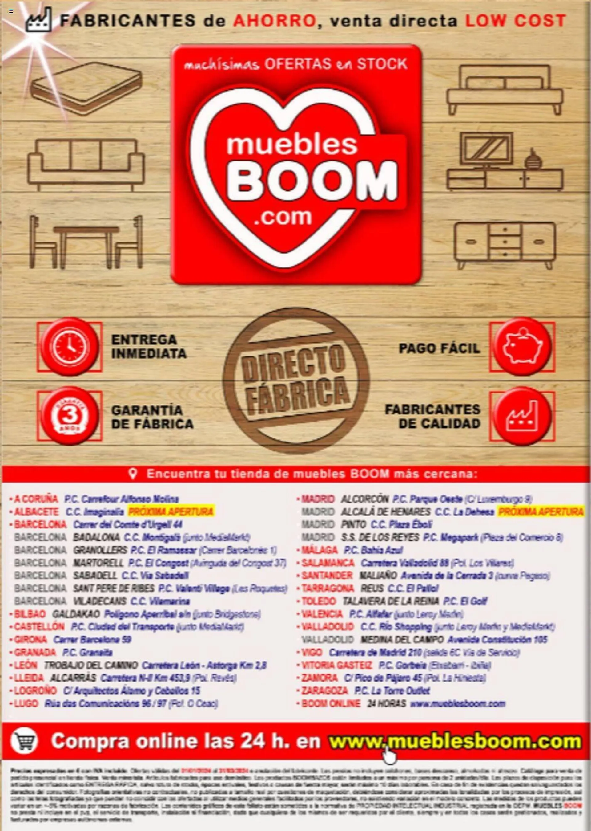 Catálogo de Folleto Muebles Boom 1 de enero al 31 de marzo 2024 - Página 8