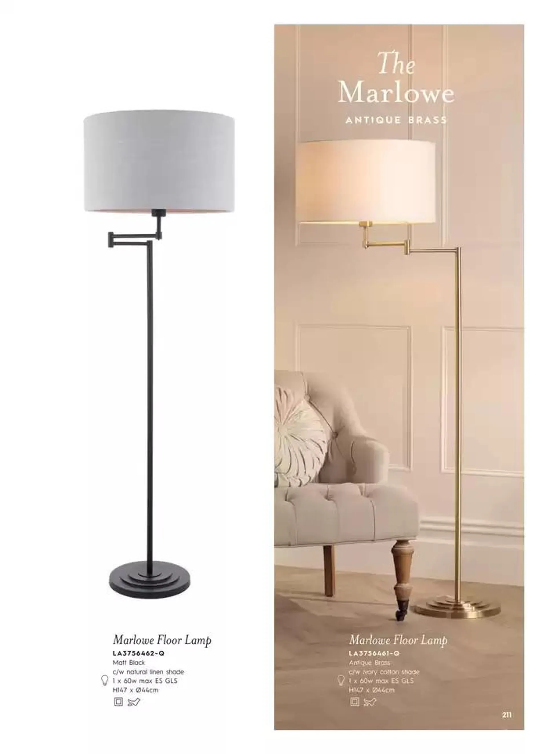 Catálogo de Lighting & Mirror Collection 12 de marzo al 31 de agosto 2025 - Página 213