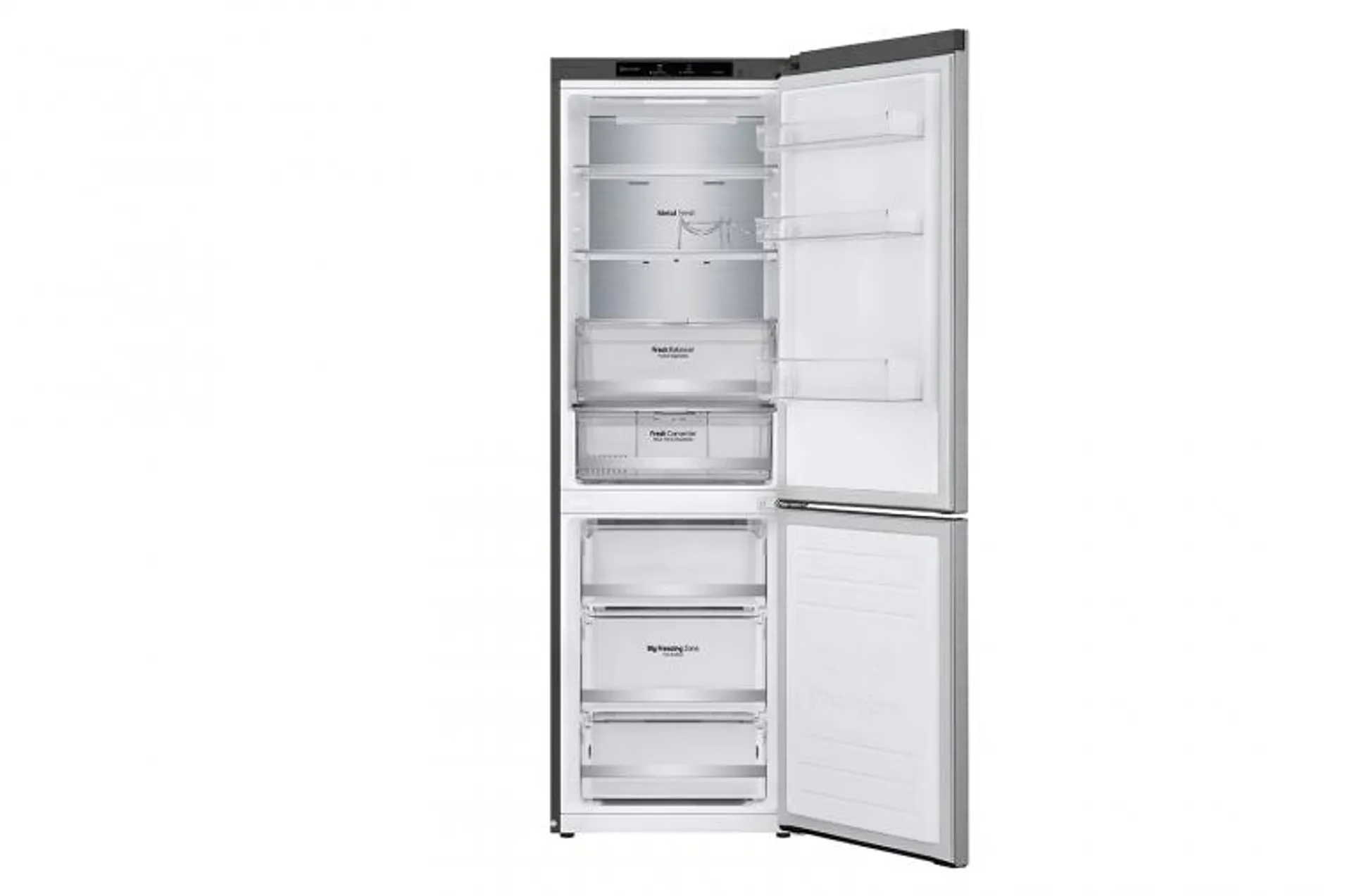 Outlet Frigorífico Combi LG, 186cm, Clasificación D, Inox Antihuellas, Ref