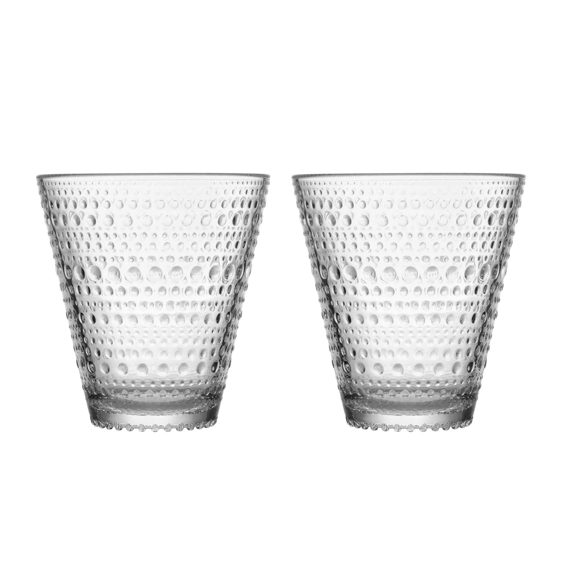 2 vasos Kastehelmi 30cl transparente