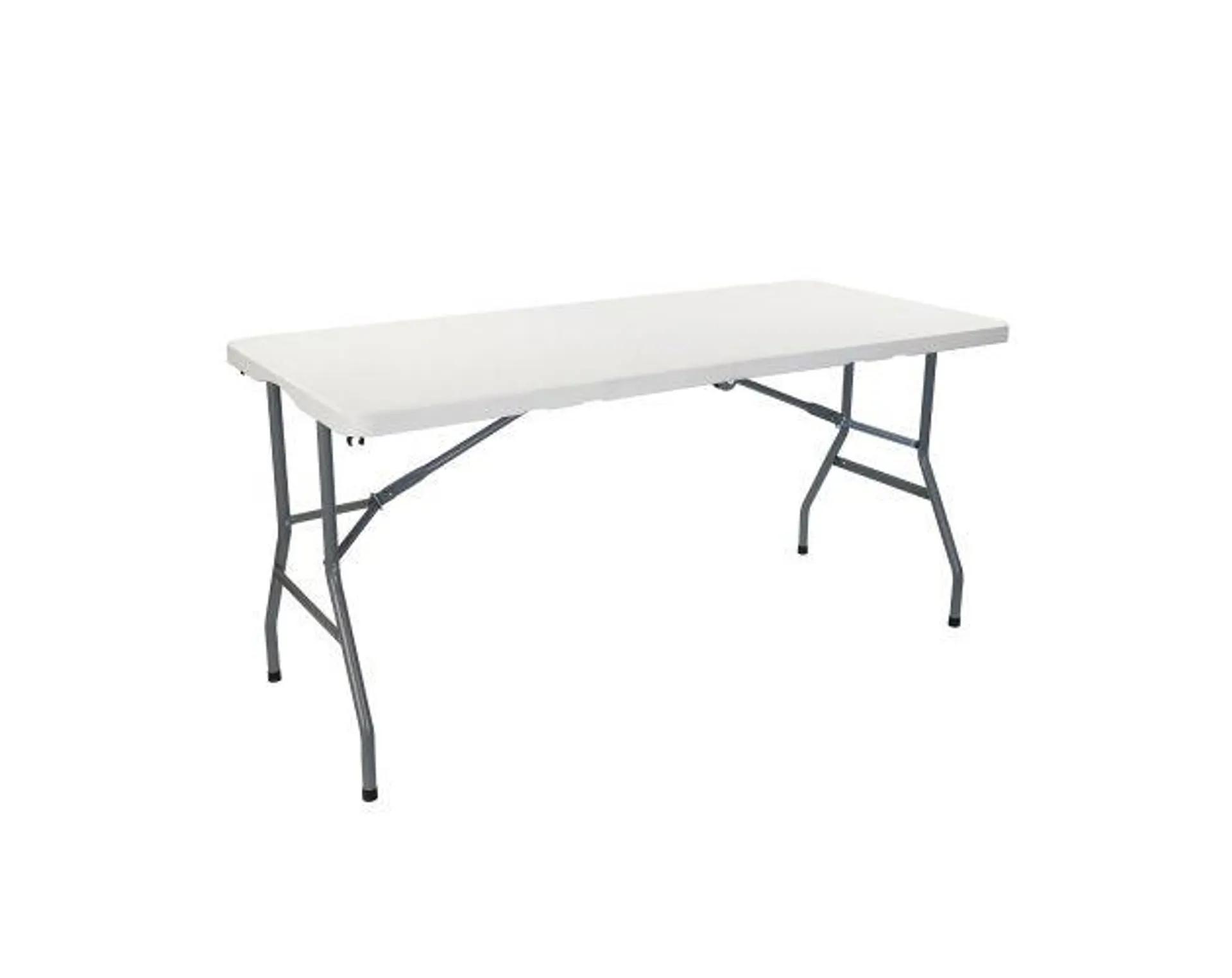 Mesa plegable 150cm rectangular catering blanca thinia home