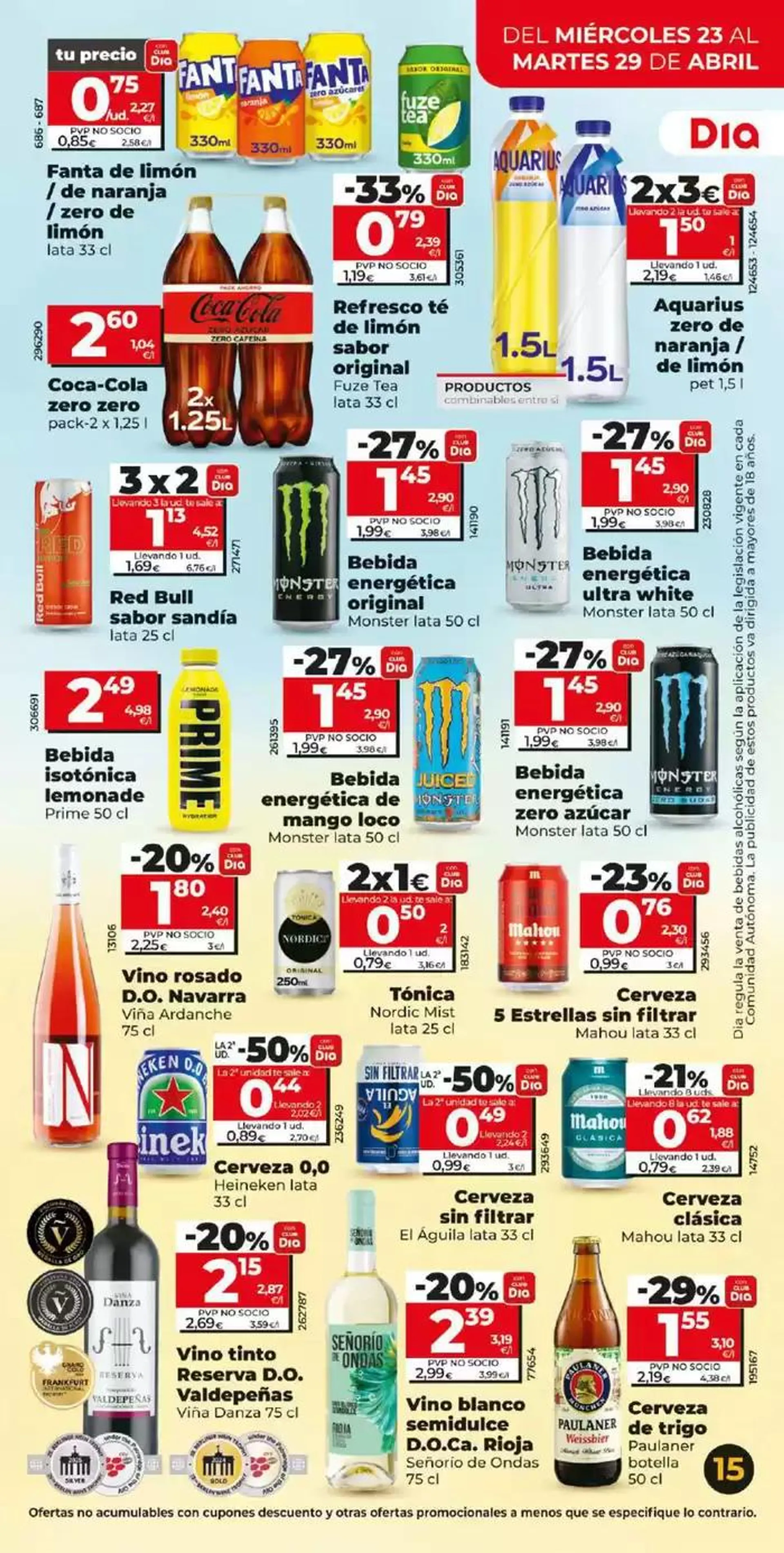 Catálogo de Nueva Gama Dia del 23/04 al 29/04 23 de abril al 29 de abril 2025 - Página 15