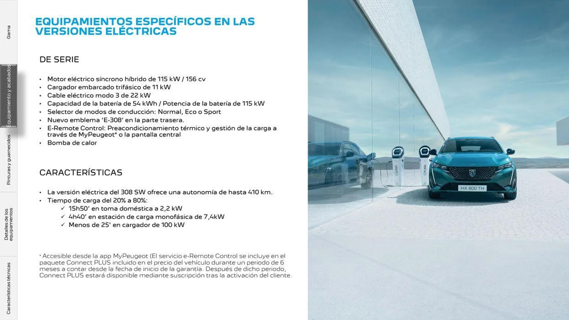 Catálogo de 308 SW Eléctrico • Plug-in Hybrid • Híbrido • Térmico 25 de junio al 25 de junio 2025 - Página 8