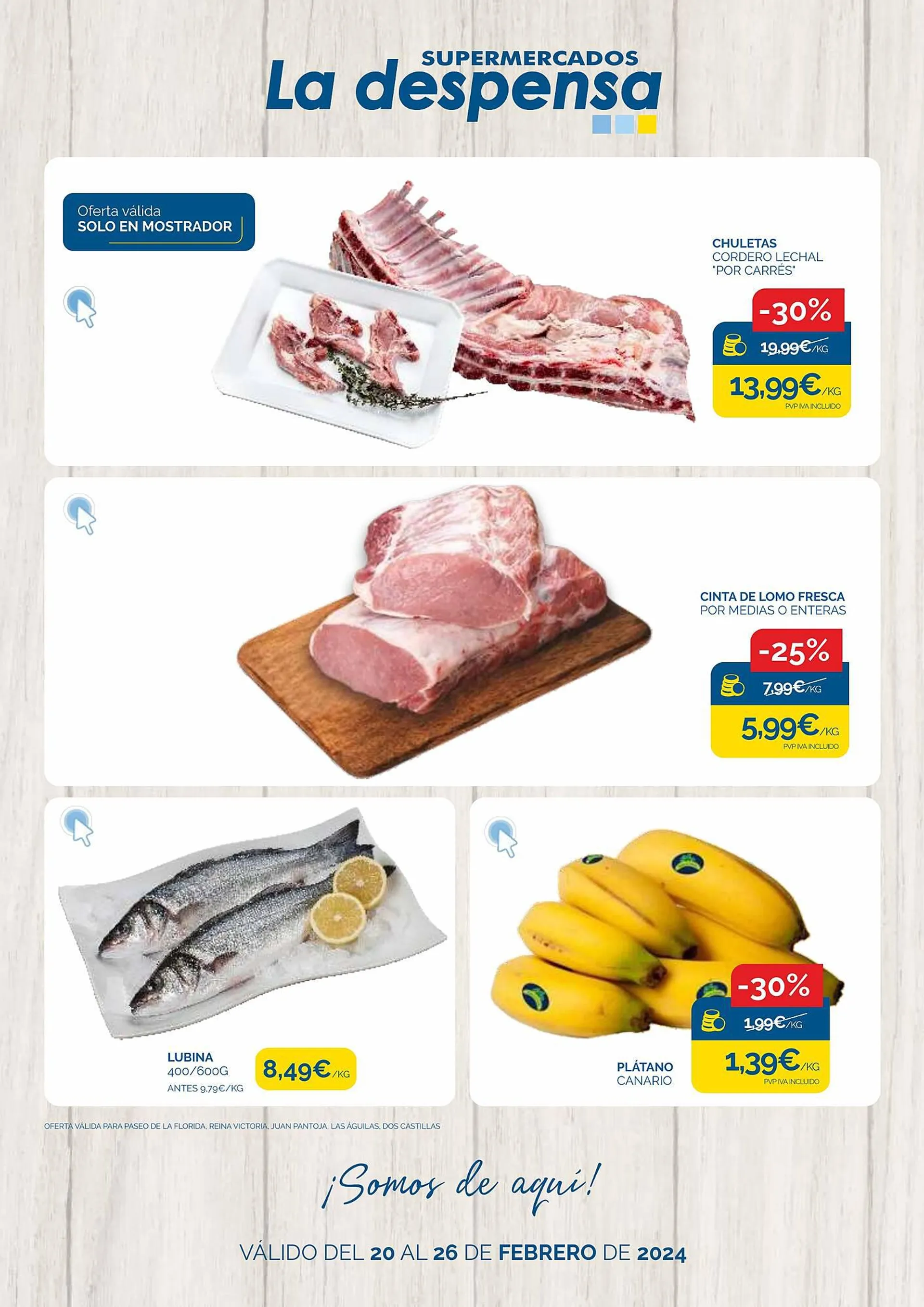 Catálogo de Folleto Supermercados La Despensa 20 de febrero al 26 de febrero 2024 - Página 