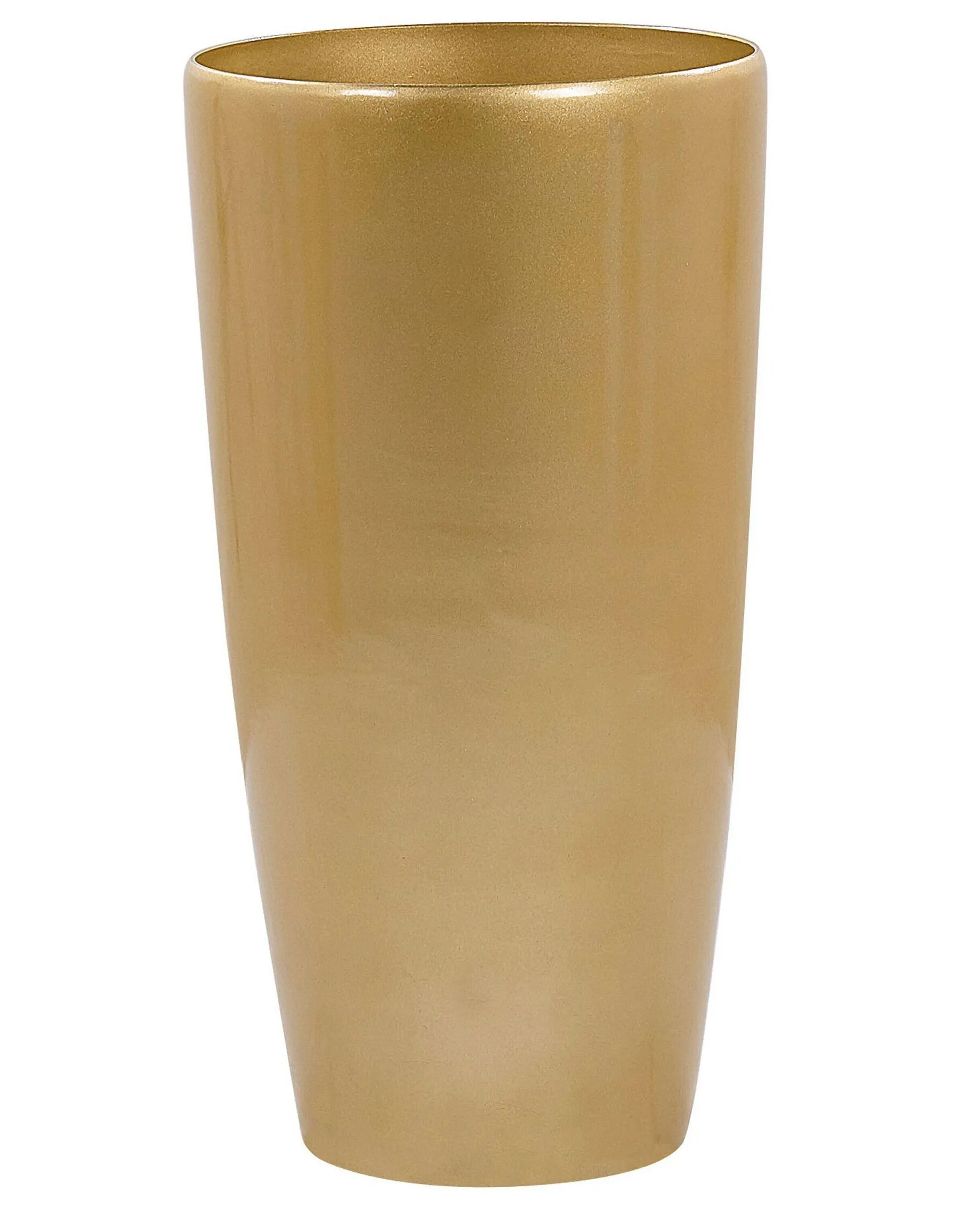 Maceta TSERIA Piedra 40 cm Dorado