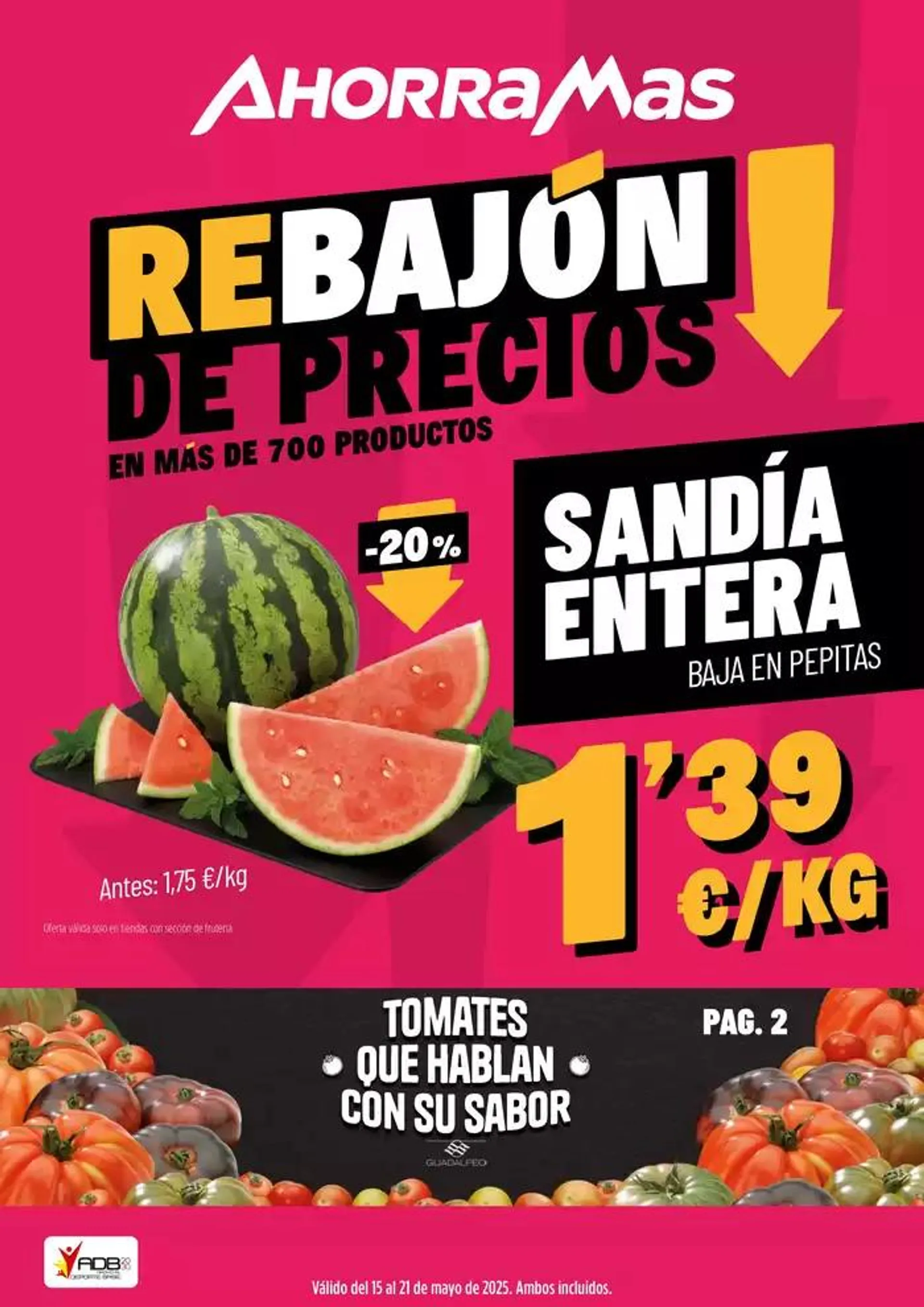 Rebajón de precios - 1