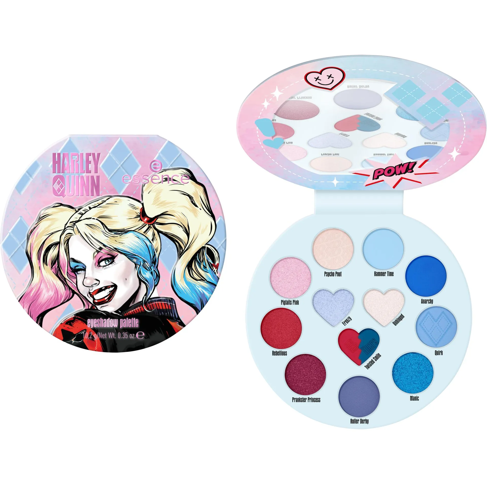 Paleta de sombras de ojos Harley Quinn