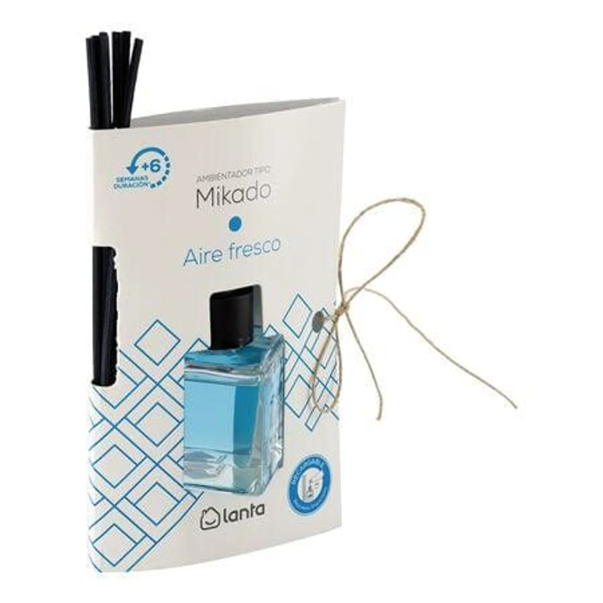 Ambientador tipo mikado Lanta 50ml aire fresco