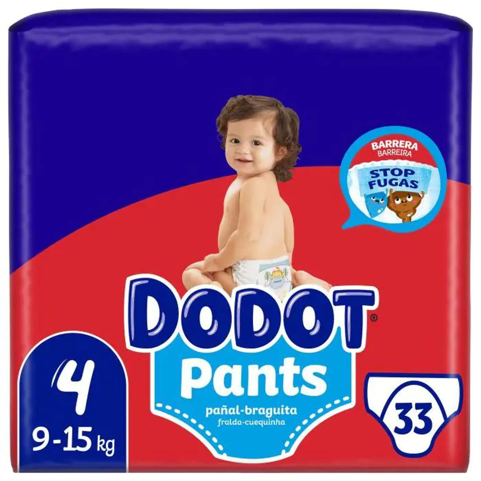 Pañales Pants Talla 4 de 9 a 15Kg