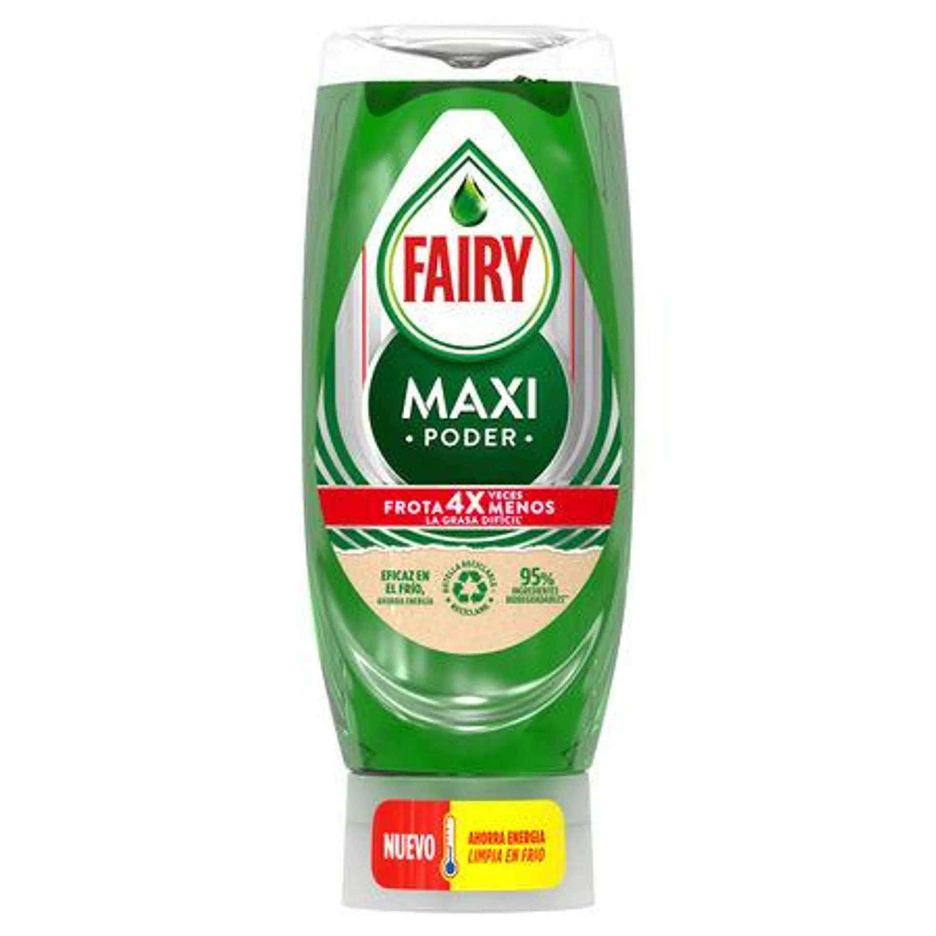 Lavavajillas Fairy 450ml maxi poder