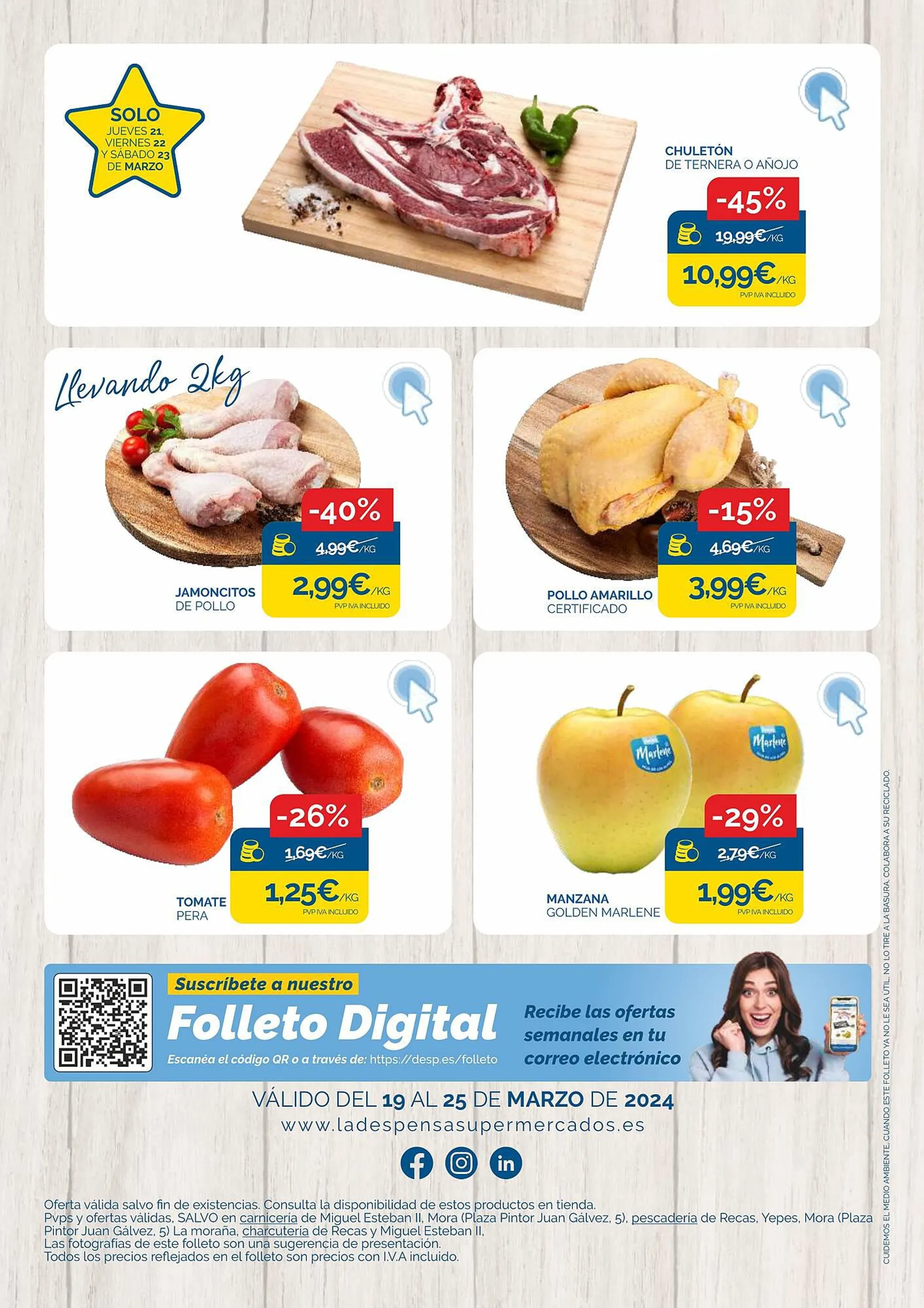 Catálogo de Folleto Supermercados La Despensa 19 de marzo al 25 de marzo 2024 - Página 4