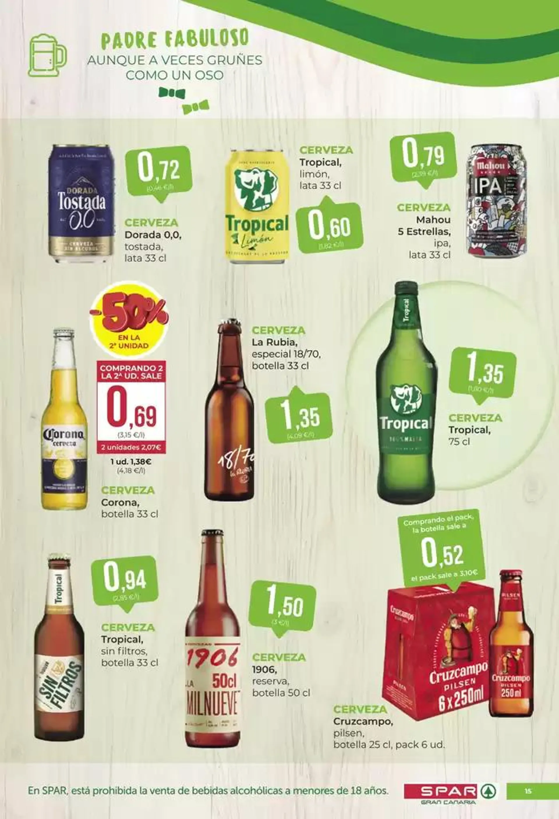 Catálogo de Catálogo Spar Gran Canaria 7 de marzo al 20 de marzo 2025 - Página 15