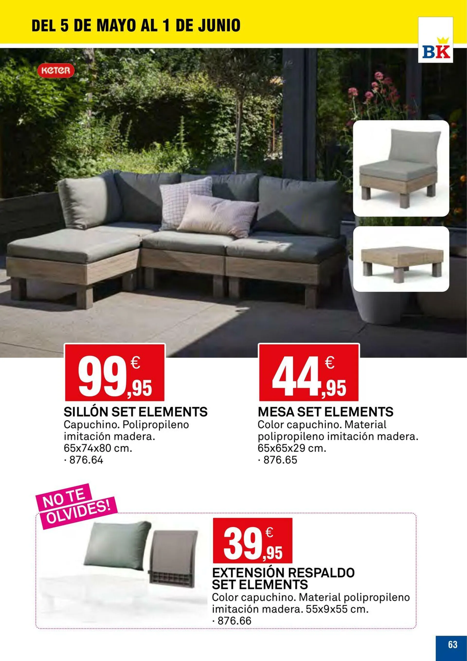 Catálogo de Bricoking Oferta actual 26 de mayo al 9 de junio 2025 - Página 63