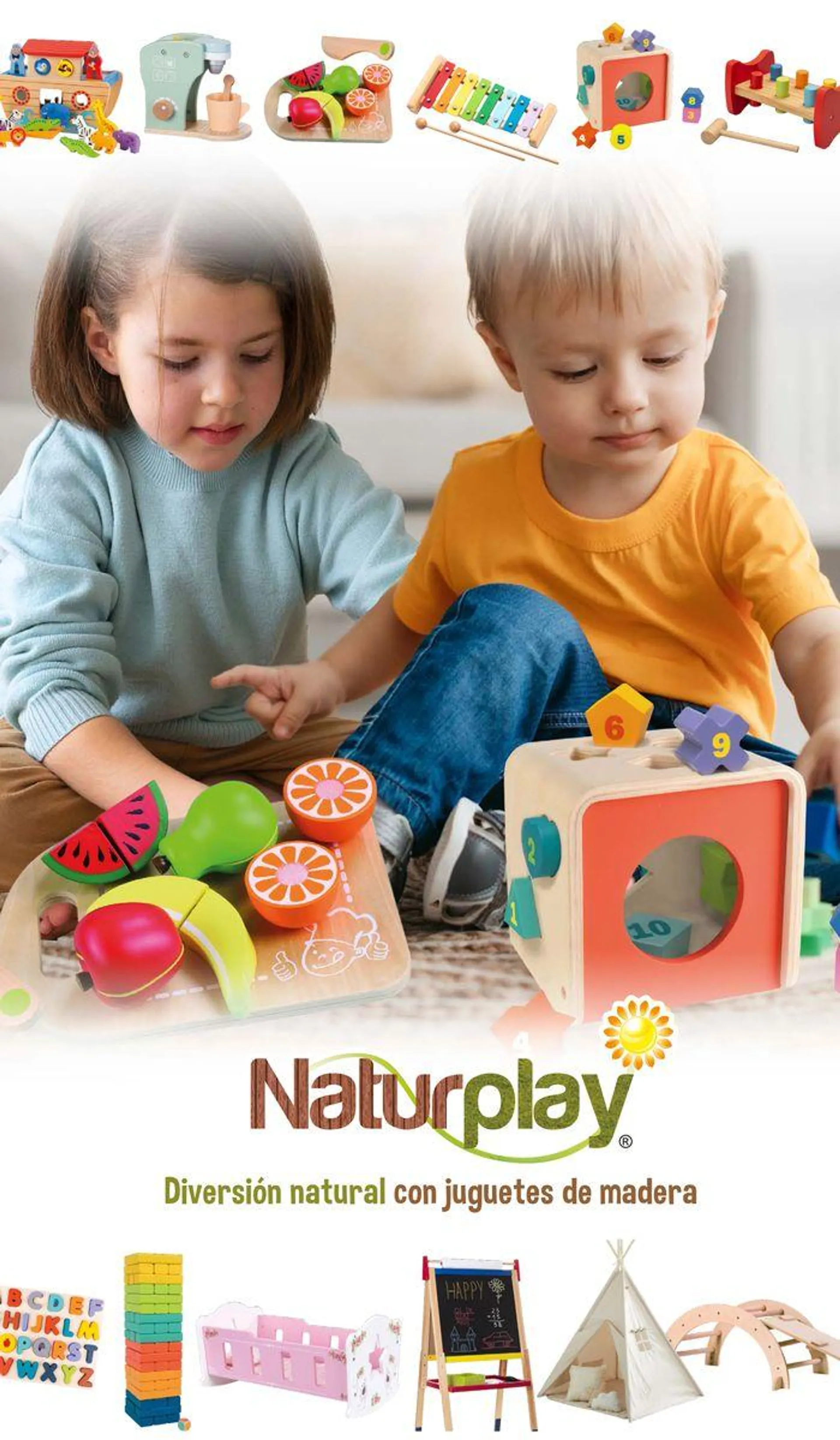 Diversión natural con juguetes de madera - 1