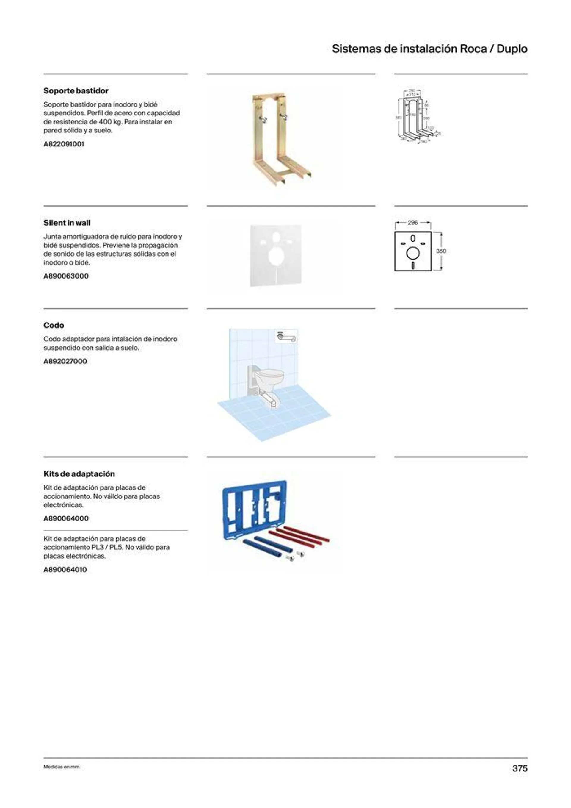 Catálogo de Colecciones de Baño, Muebles y Accesorios 19 de septiembre al 31 de diciembre 2024 - Página 377