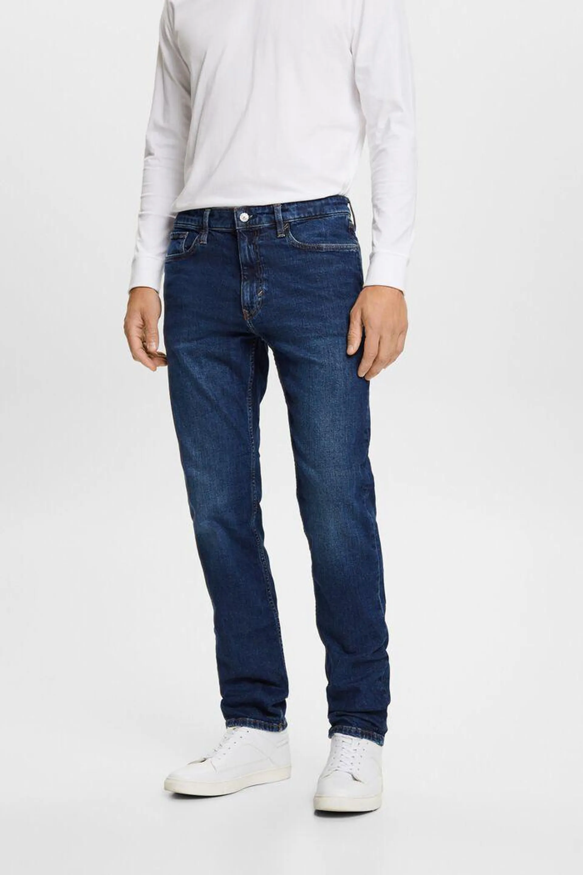 Jeans mid-rise straight fit