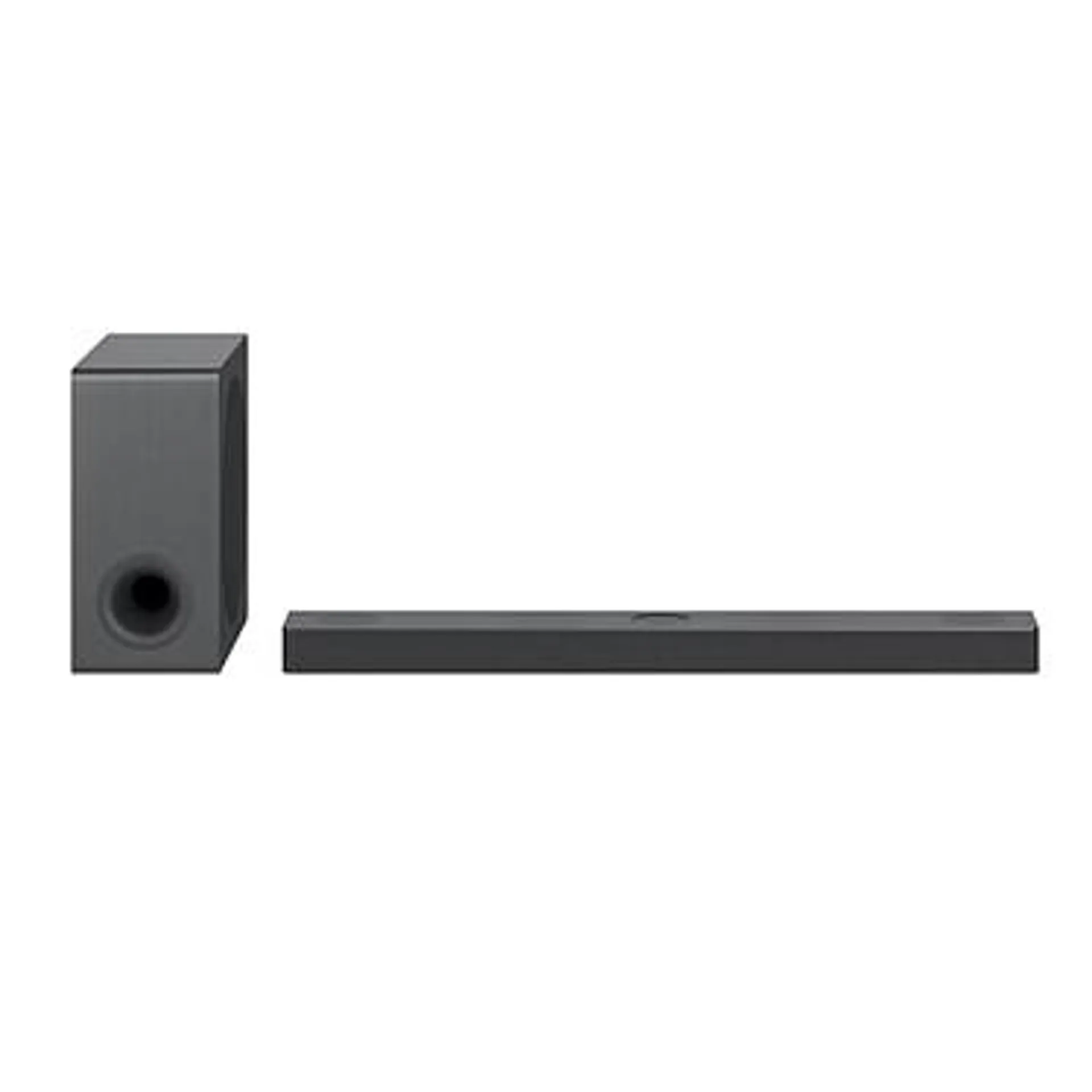 Barra de sonido 3.1.3 - 480 vatios - Dolby Atmos / DTS:X - Tecnología Meridian - Hi-Res Audio - IMAX Enhanced - Bluetooth 5.0 - HDMI eARC/ARC - Pass-through 4K/HDR - Subwoofer inalámbrico.