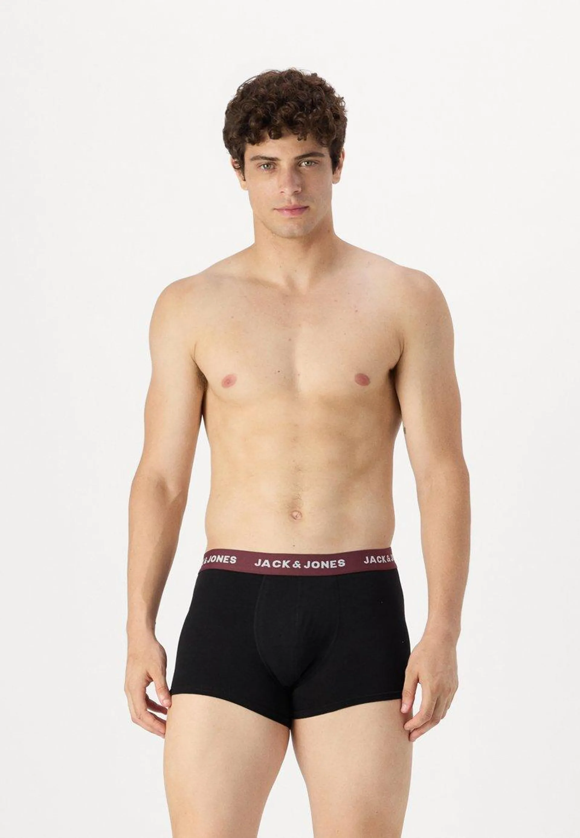 JACOLIVER TRUNKS 5 PACK - Boxers - black