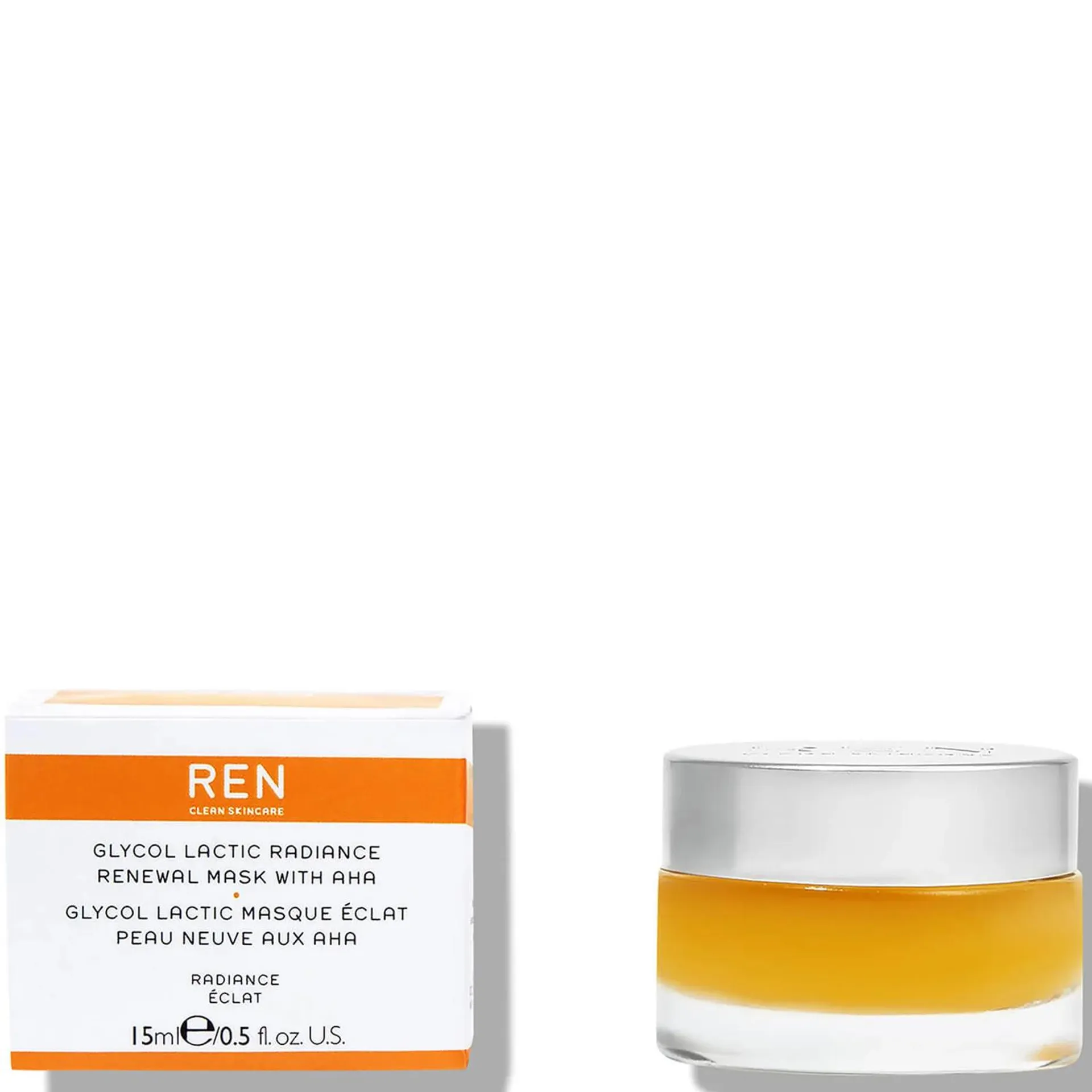 Mascarilla regeneradora Glycol Lactic Radiance de REN Clean Skincare 15 ml